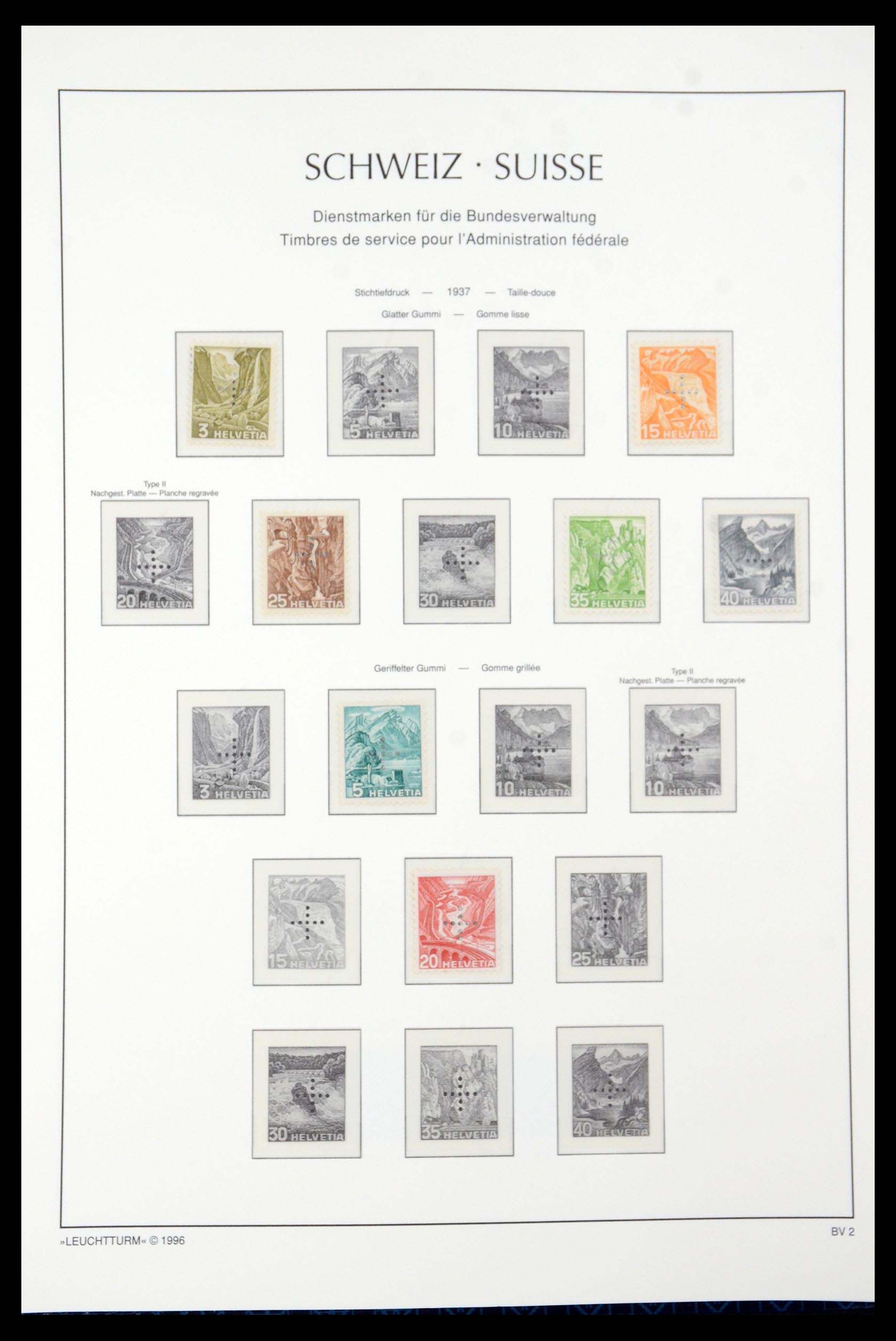 35669 213 - Postzegelverzameling 35669 Zwitserland 1850-2000.