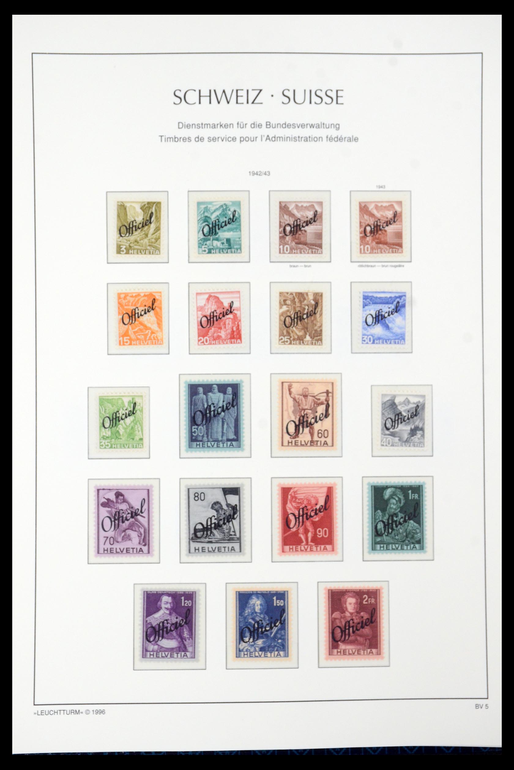 35669 216 - Postzegelverzameling 35669 Zwitserland 1850-2000.