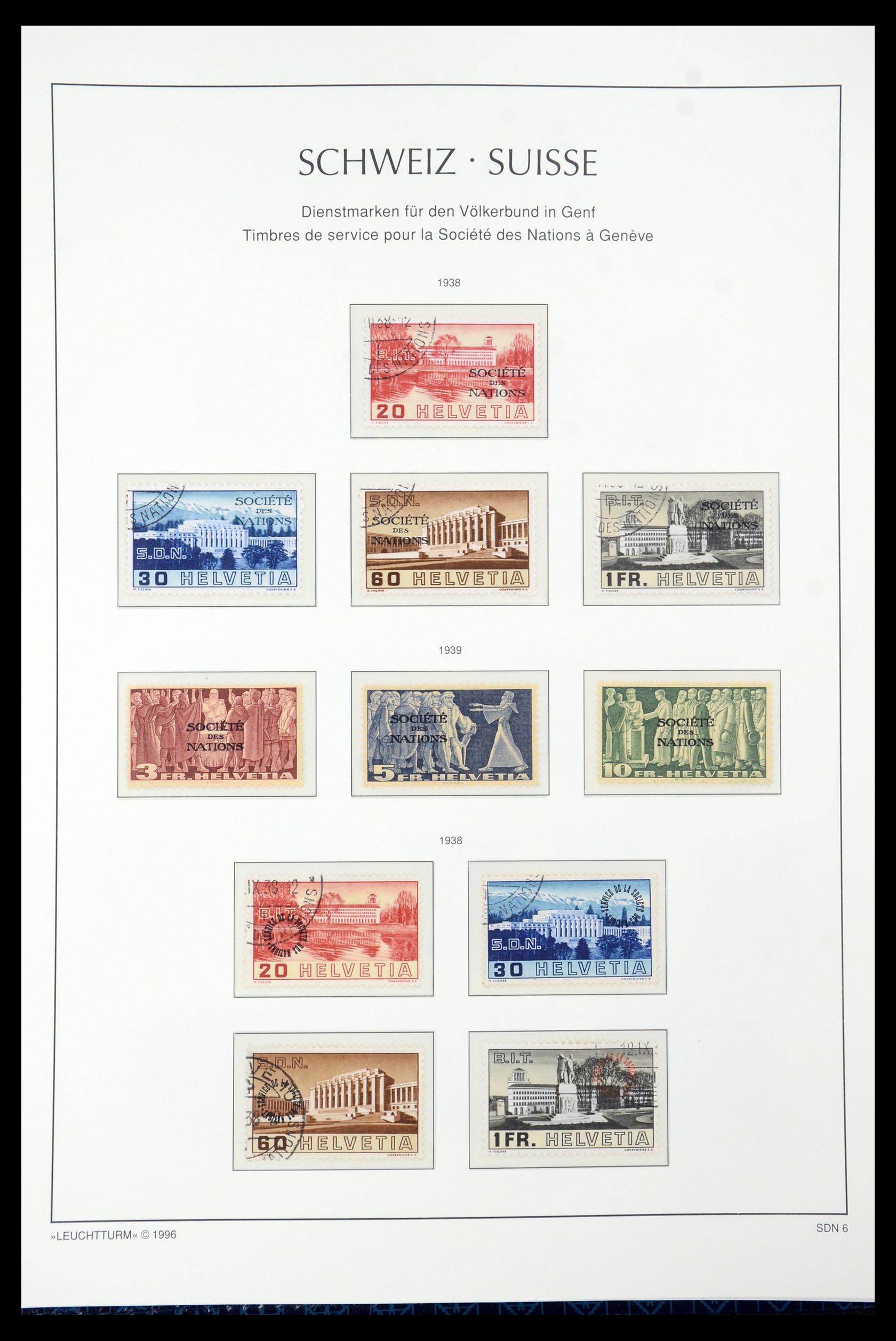 35669 223 - Postzegelverzameling 35669 Zwitserland 1850-2000.