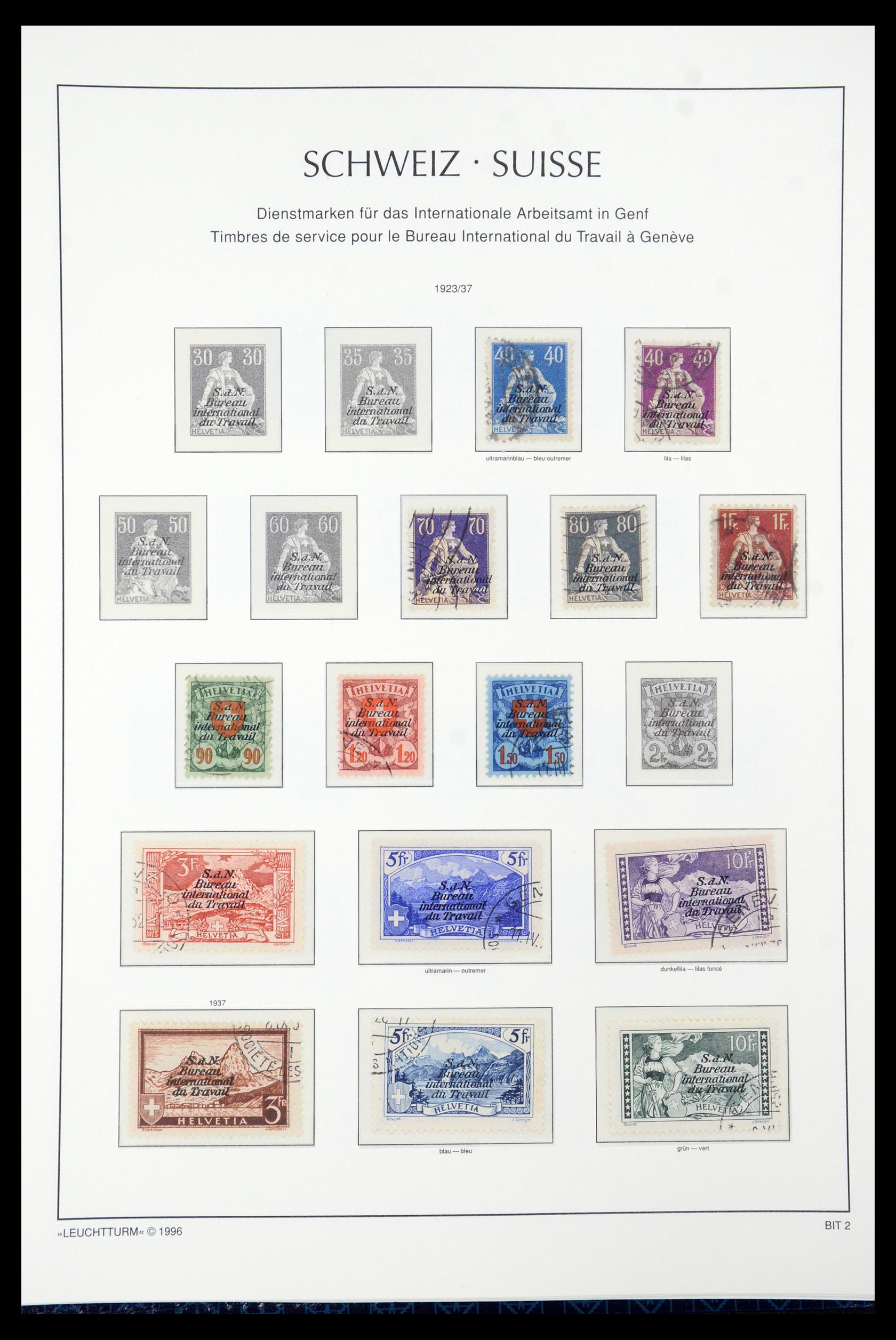 35669 226 - Postzegelverzameling 35669 Zwitserland 1850-2000.