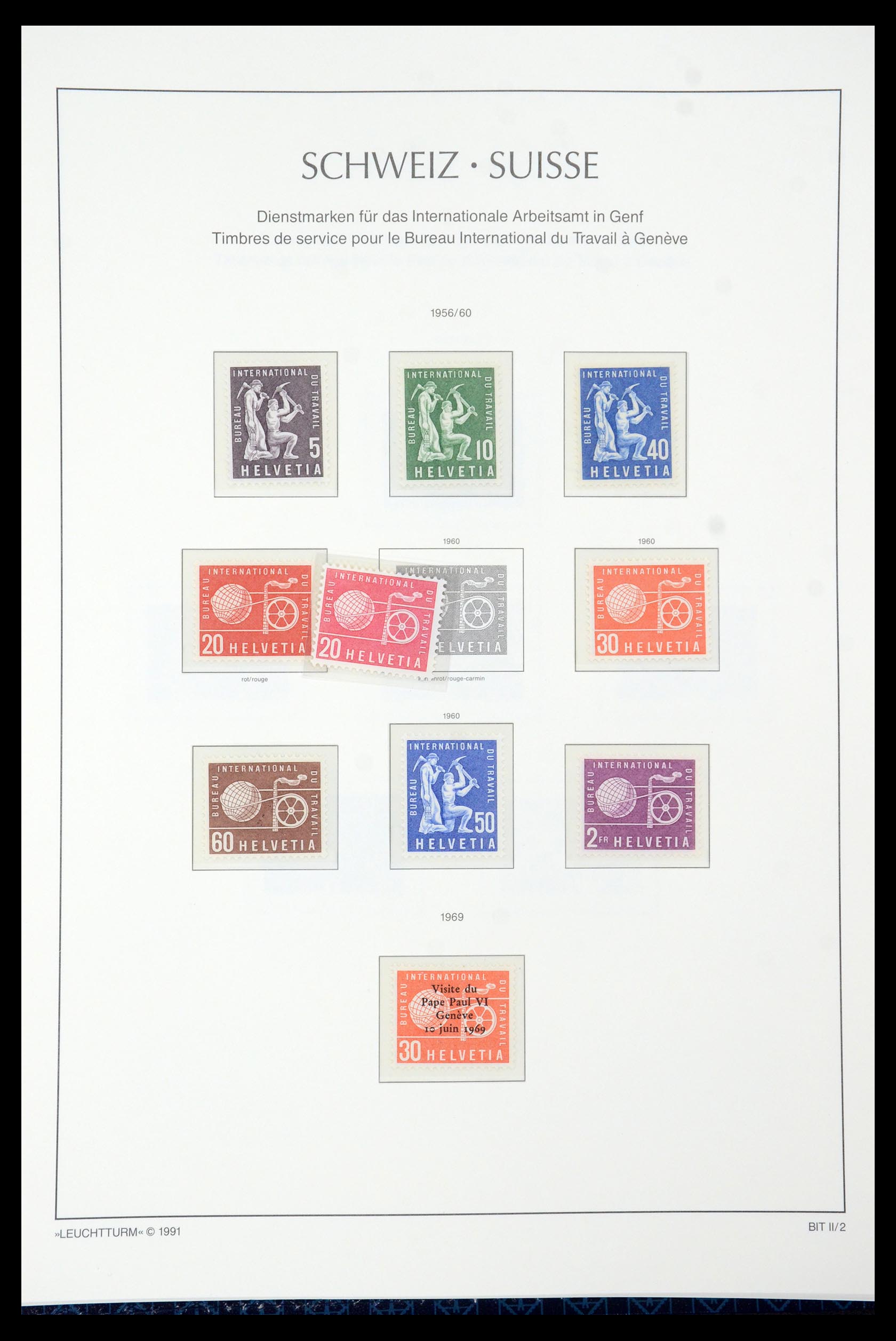 35669 232 - Postzegelverzameling 35669 Zwitserland 1850-2000.