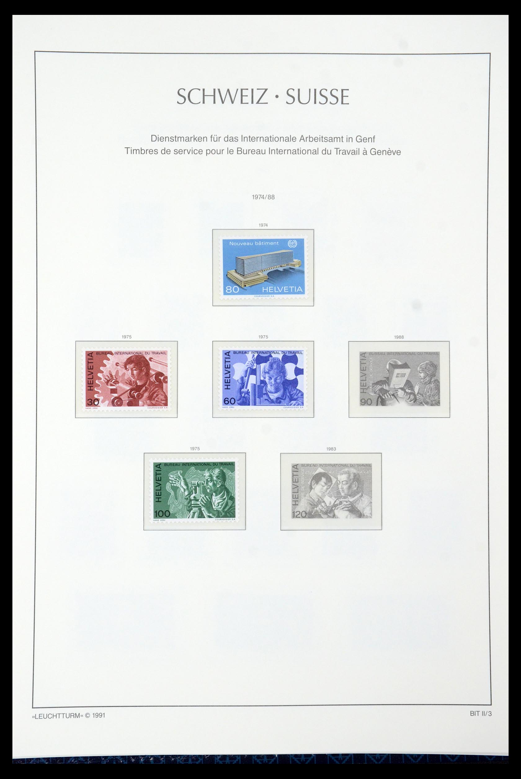 35669 233 - Postzegelverzameling 35669 Zwitserland 1850-2000.