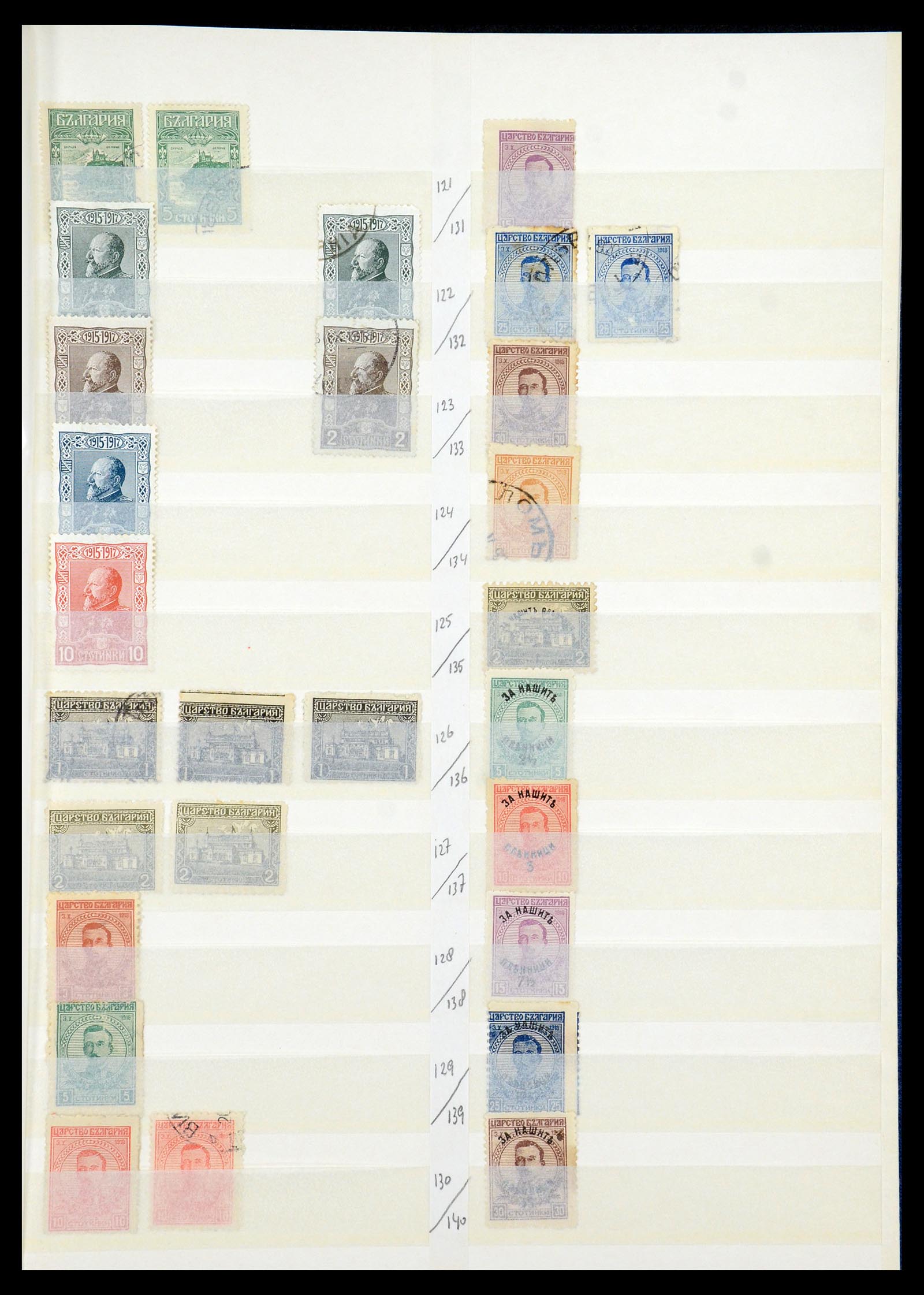 35671 007 - Postzegelverzameling 35671 Bulgarije 1879-1947.