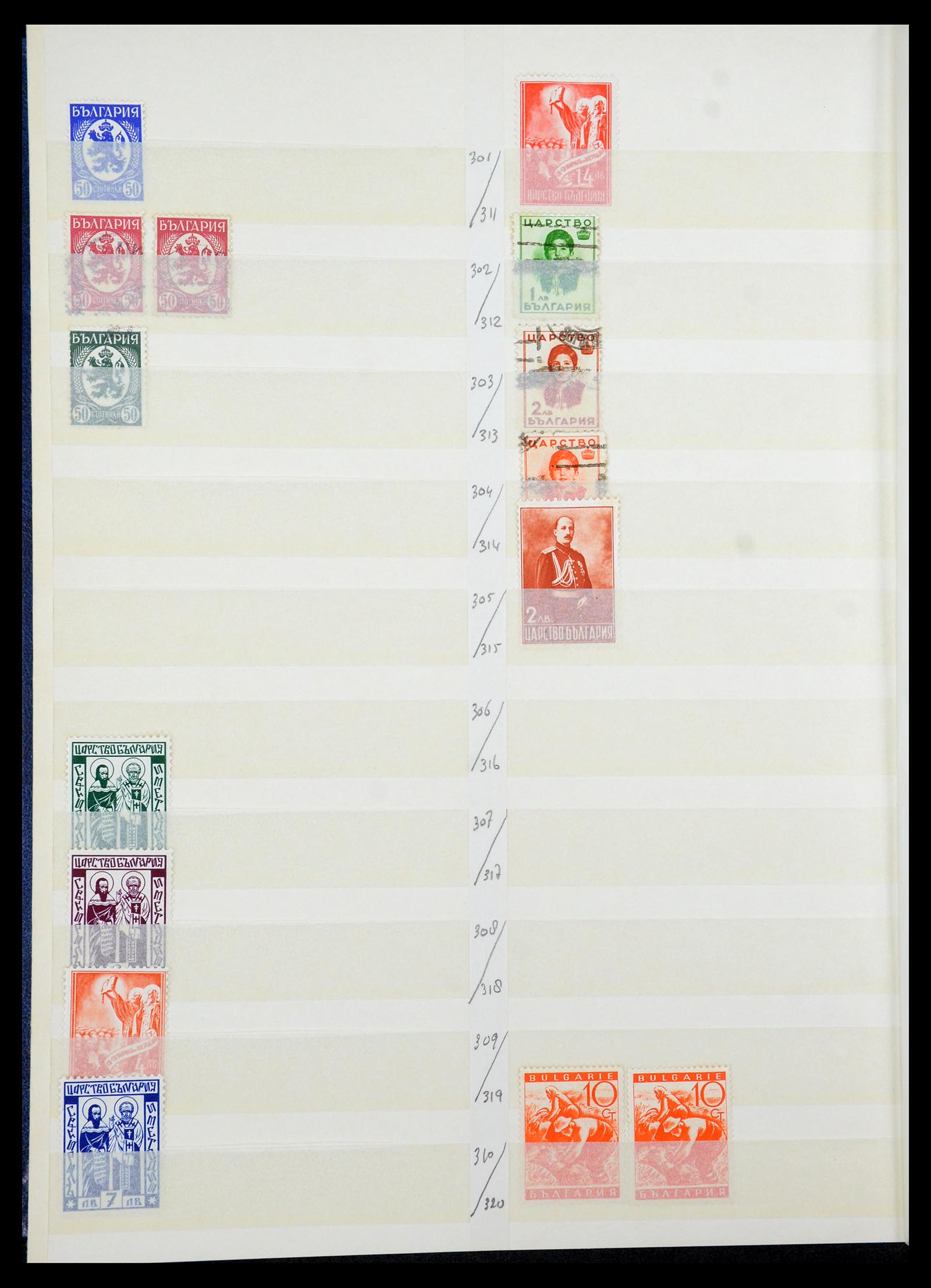 35671 016 - Postzegelverzameling 35671 Bulgarije 1879-1947.