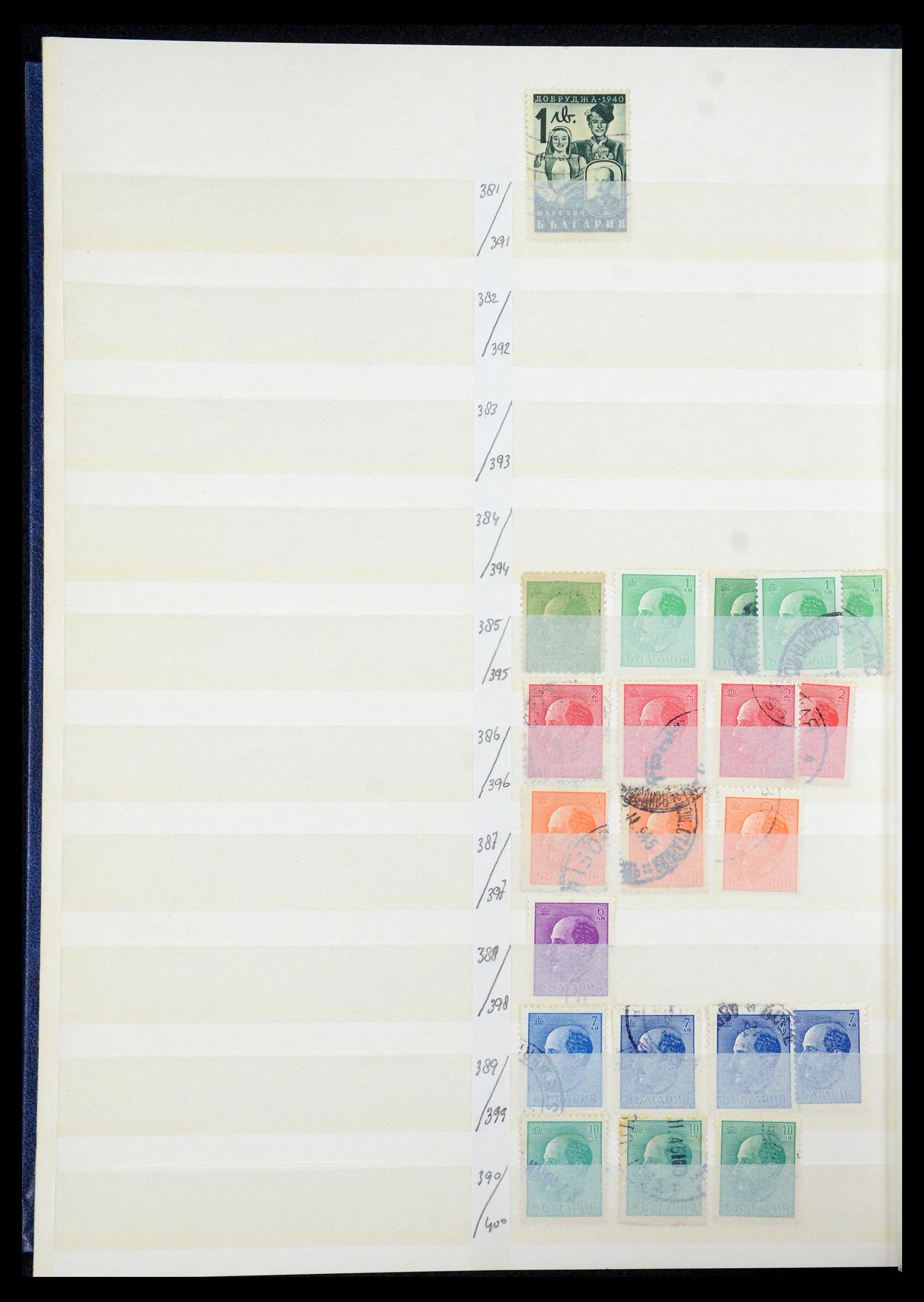 35671 020 - Postzegelverzameling 35671 Bulgarije 1879-1947.