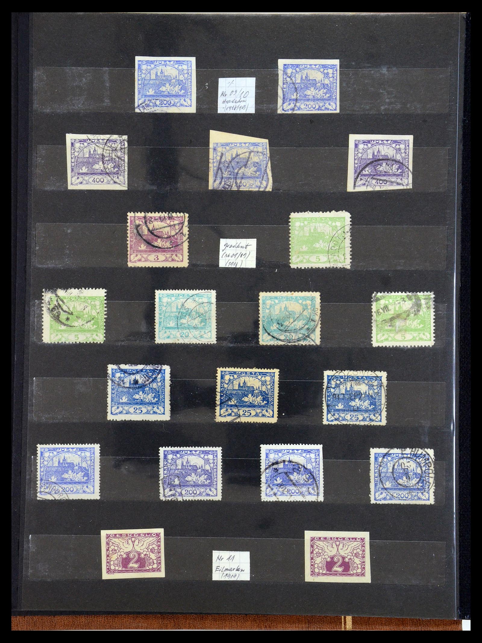 35672 003 - Postzegelverzameling 35672 Tsjechoslowakije 1918-1970.