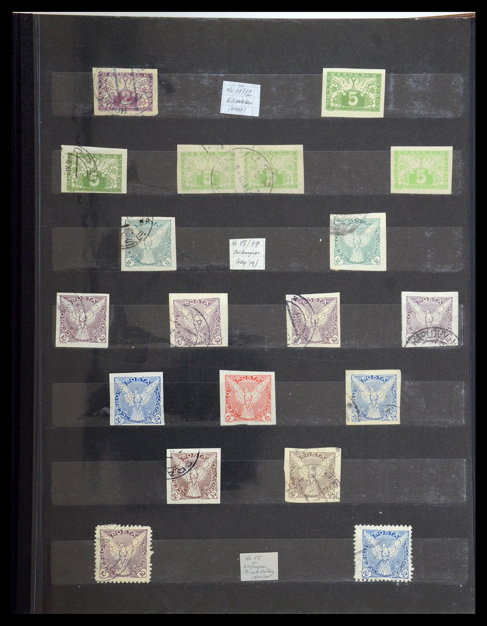 35672 004 - Postzegelverzameling 35672 Tsjechoslowakije 1918-1970.