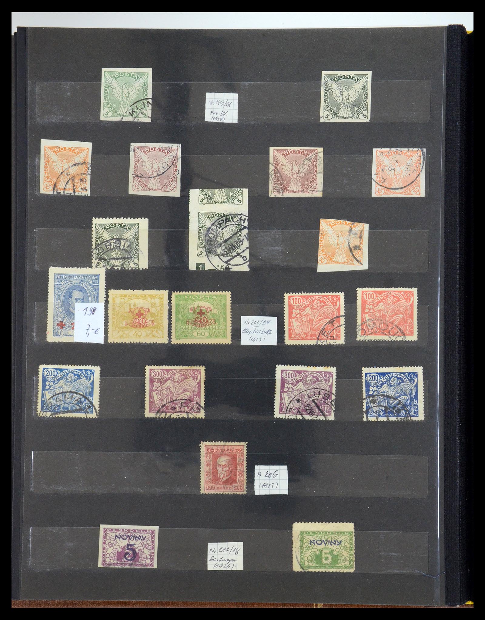 35672 015 - Postzegelverzameling 35672 Tsjechoslowakije 1918-1970.