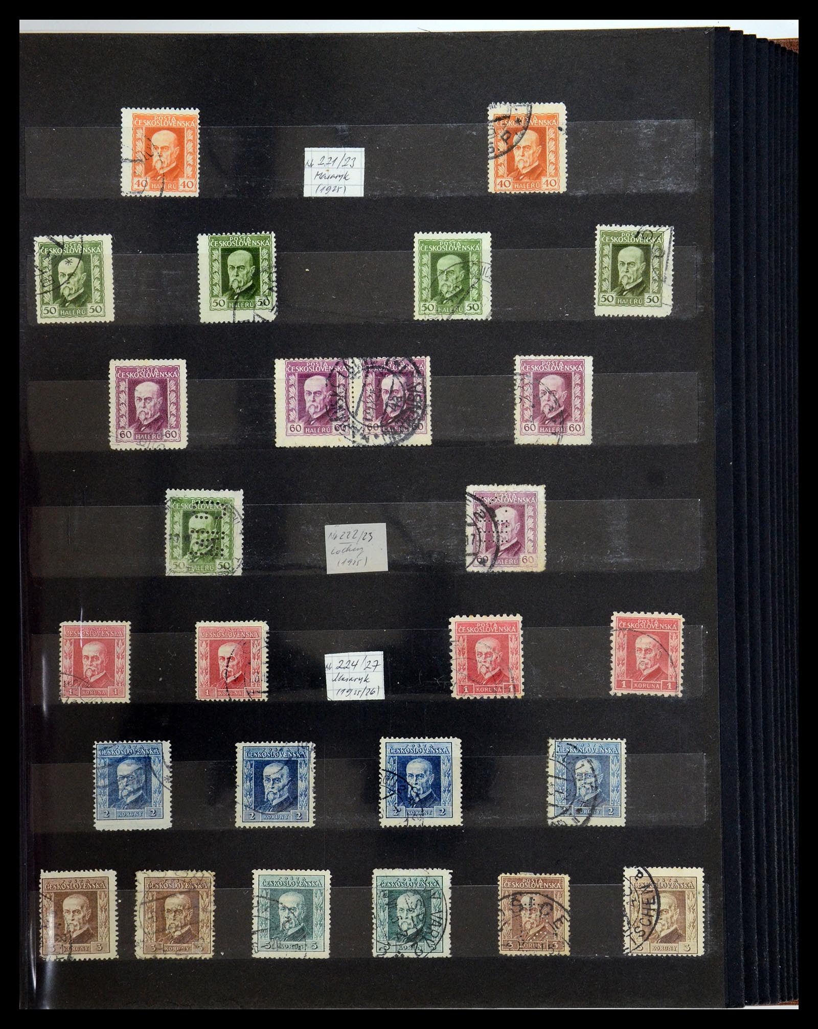 35672 016 - Postzegelverzameling 35672 Tsjechoslowakije 1918-1970.