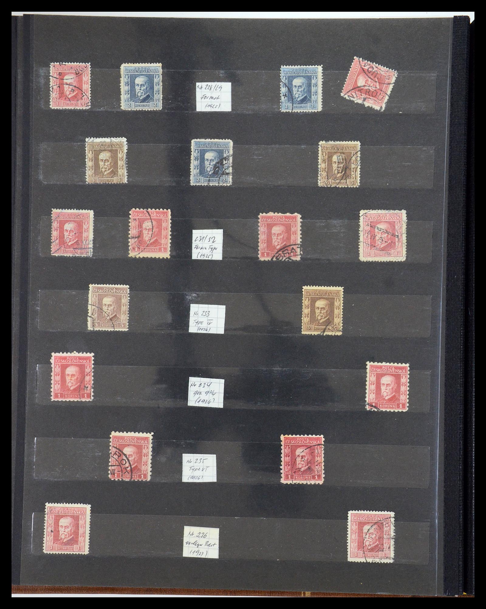 35672 017 - Postzegelverzameling 35672 Tsjechoslowakije 1918-1970.