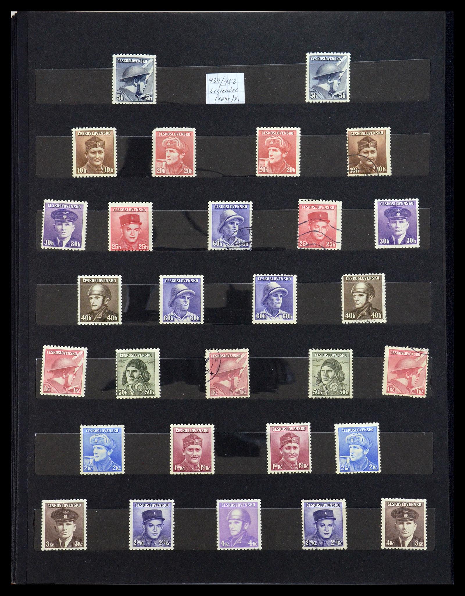 35672 042 - Postzegelverzameling 35672 Tsjechoslowakije 1918-1970.