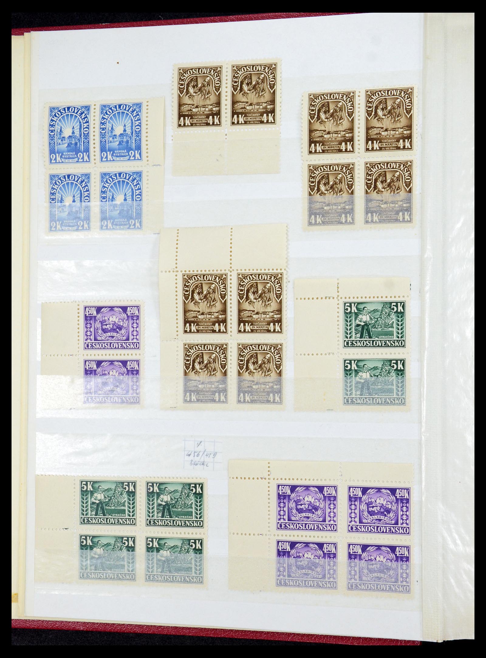 35672 045 - Postzegelverzameling 35672 Tsjechoslowakije 1918-1970.