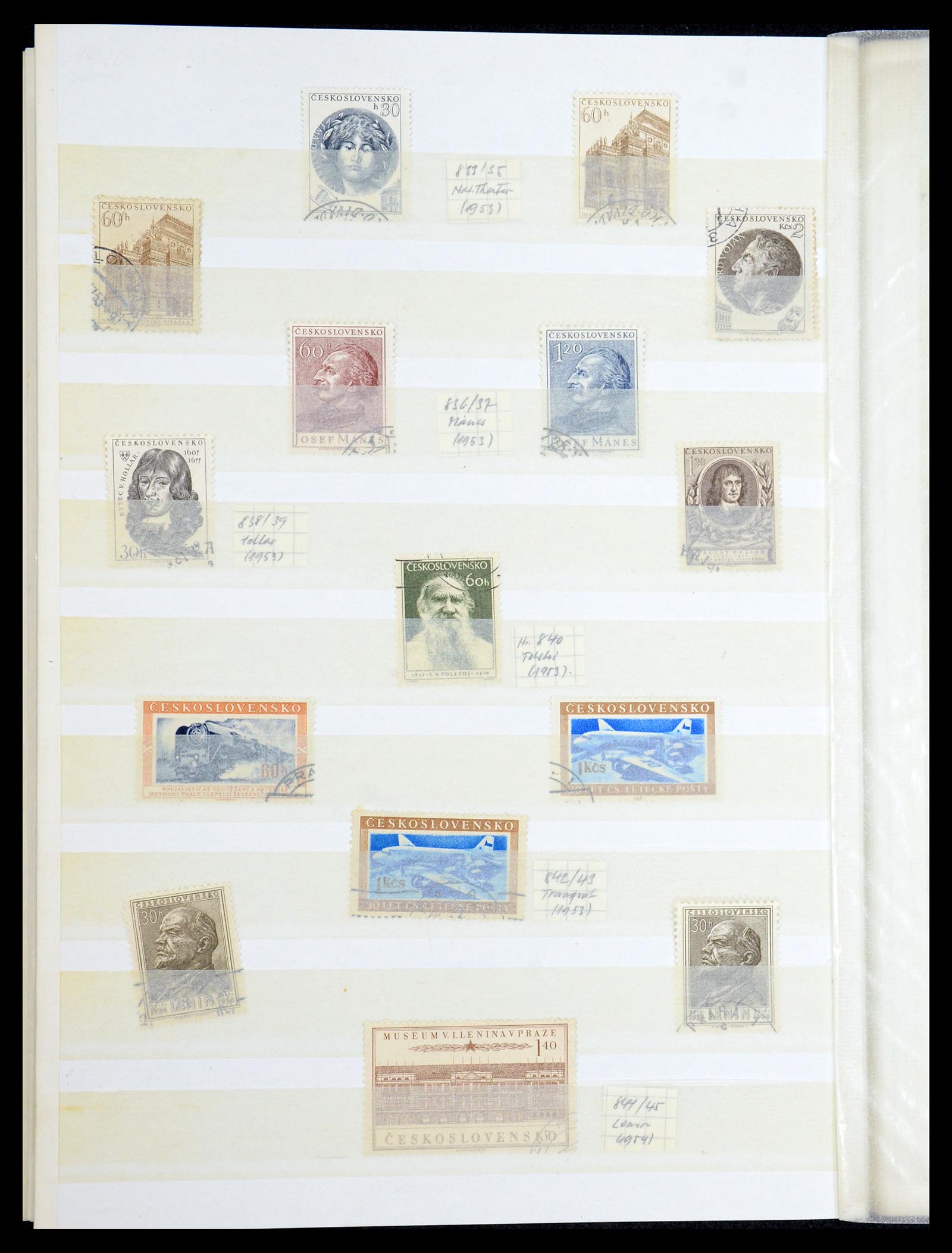 35672 075 - Postzegelverzameling 35672 Tsjechoslowakije 1918-1970.