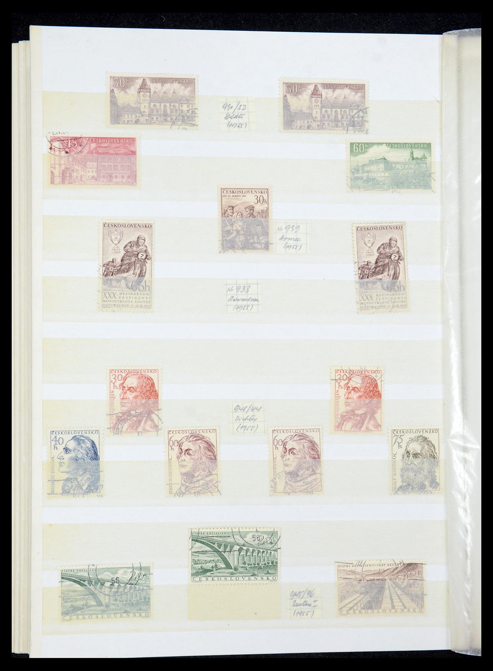 35672 083 - Postzegelverzameling 35672 Tsjechoslowakije 1918-1970.