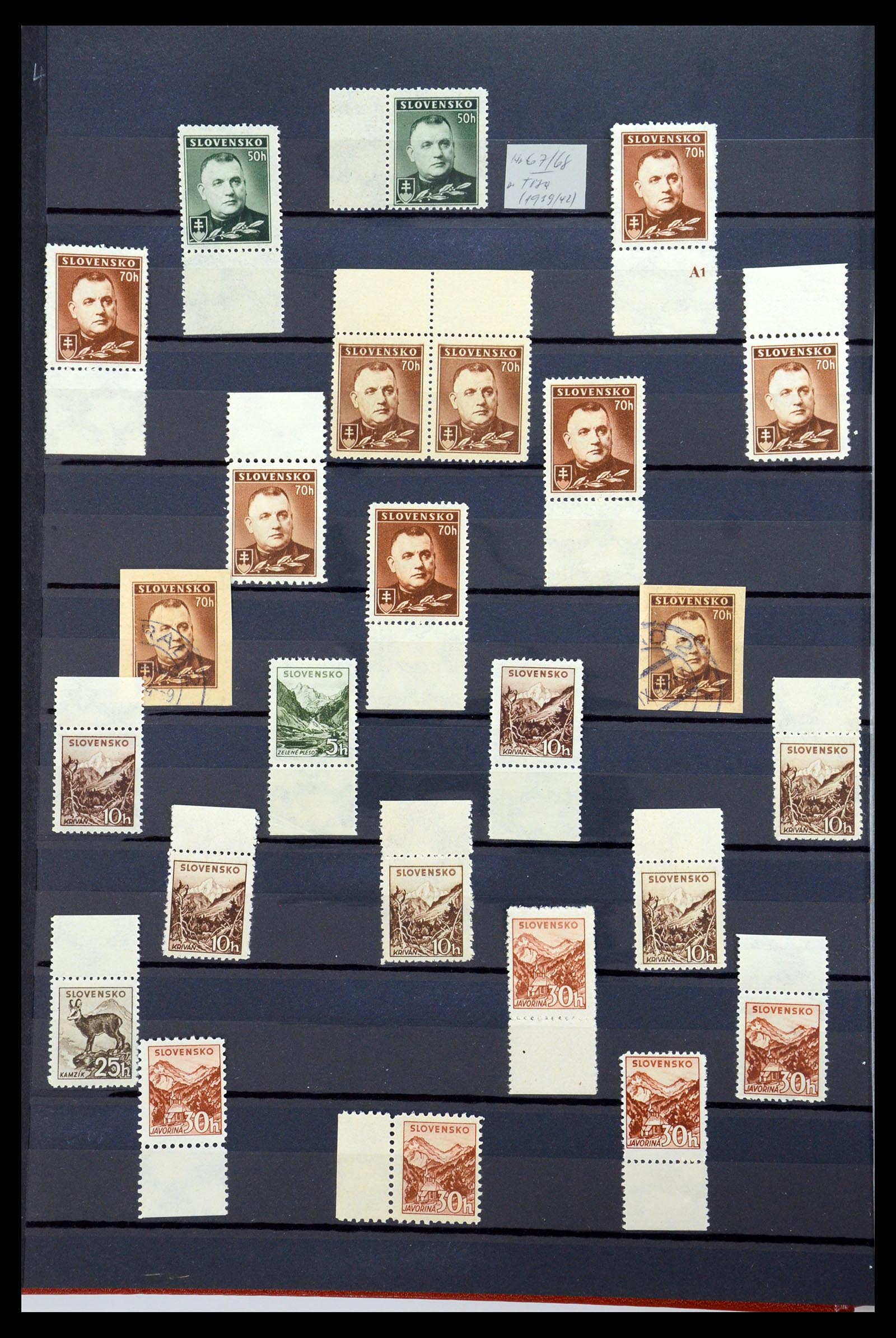 35672 190 - Stamp Collection 35672 Czechoslovakia 1918-1970.