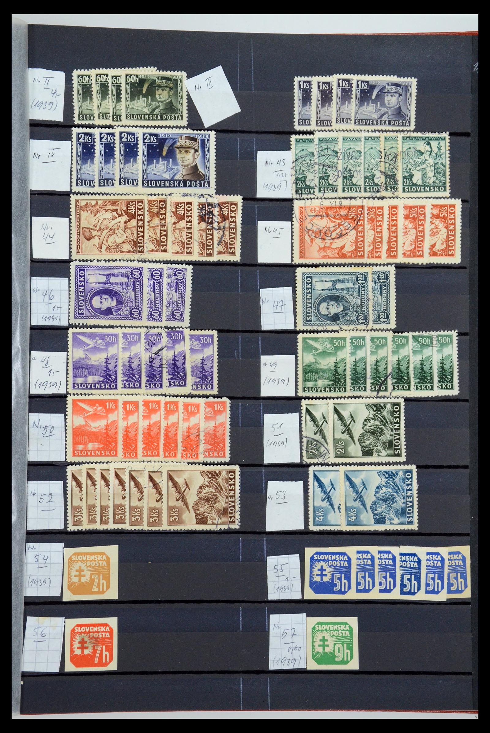 35672 197 - Stamp Collection 35672 Czechoslovakia 1918-1970.