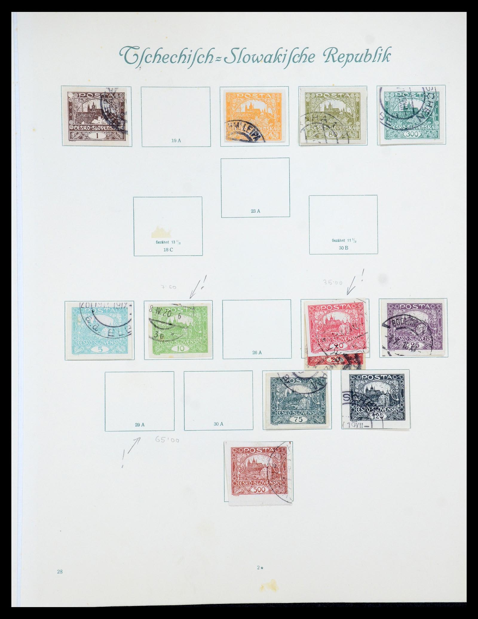 35672 210 - Stamp Collection 35672 Czechoslovakia 1918-1970.