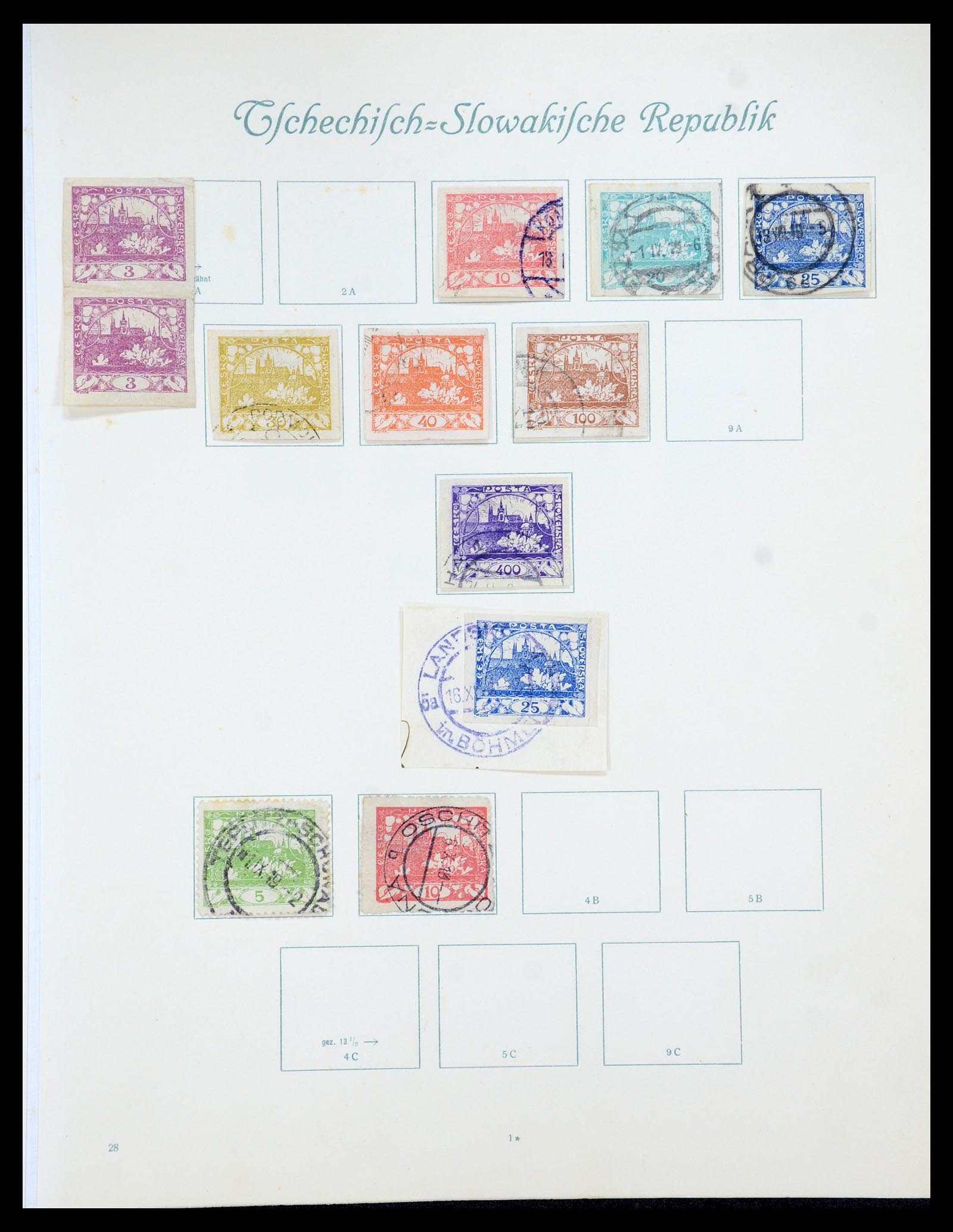 35672 211 - Stamp Collection 35672 Czechoslovakia 1918-1970.