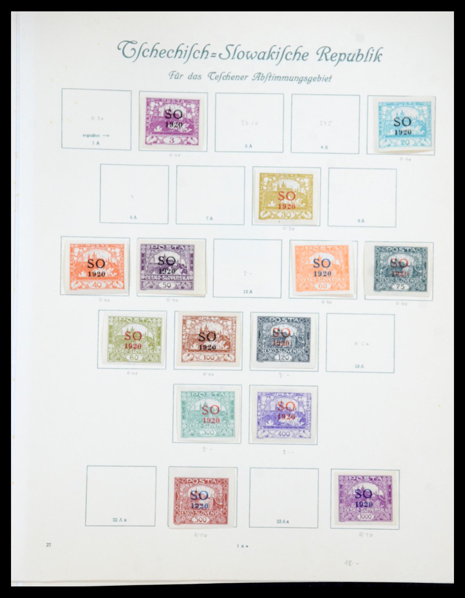 35672 214 - Stamp Collection 35672 Czechoslovakia 1918-1970.