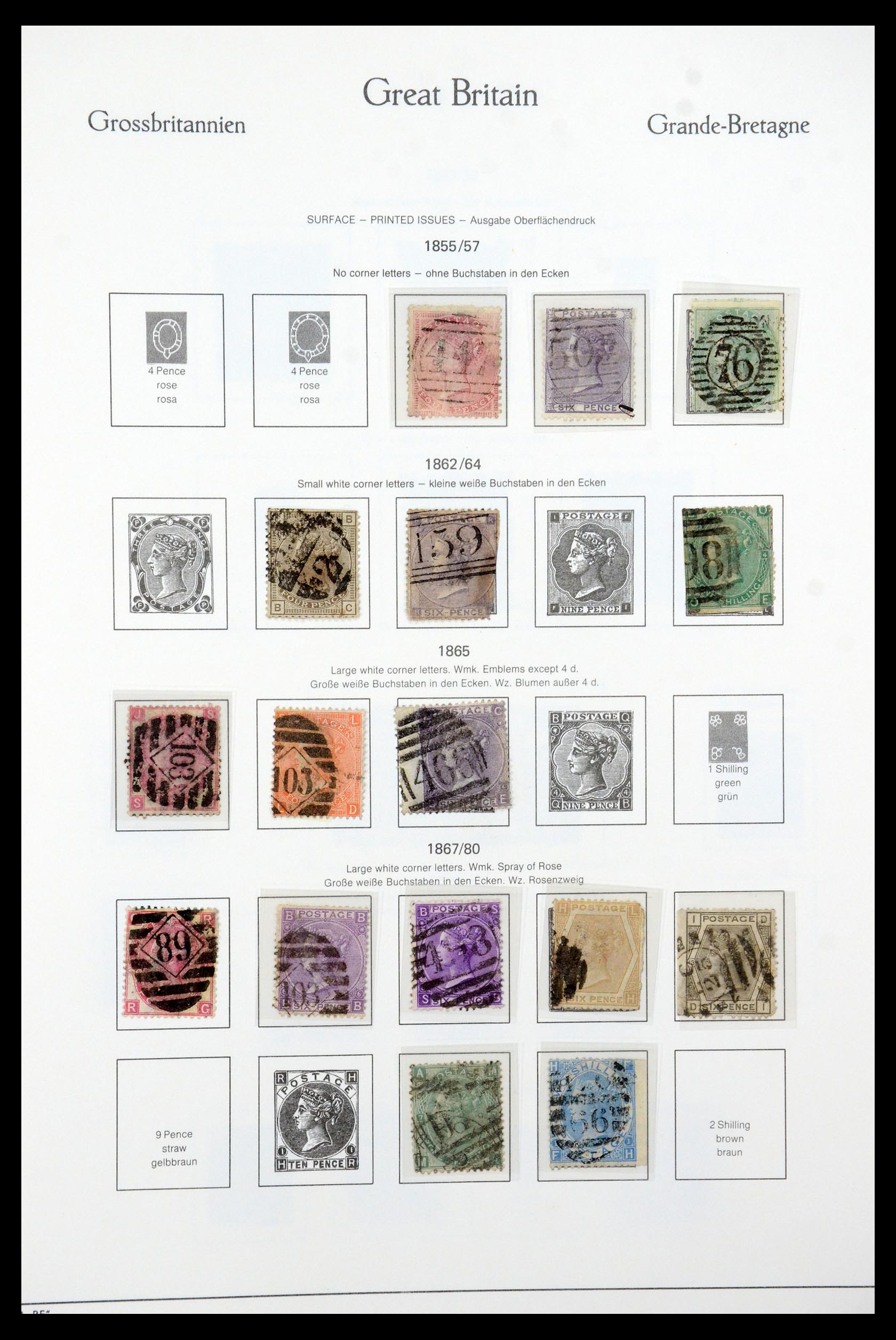 35674 002 - Postzegelverzameling 35674 Engeland 1840-2003.