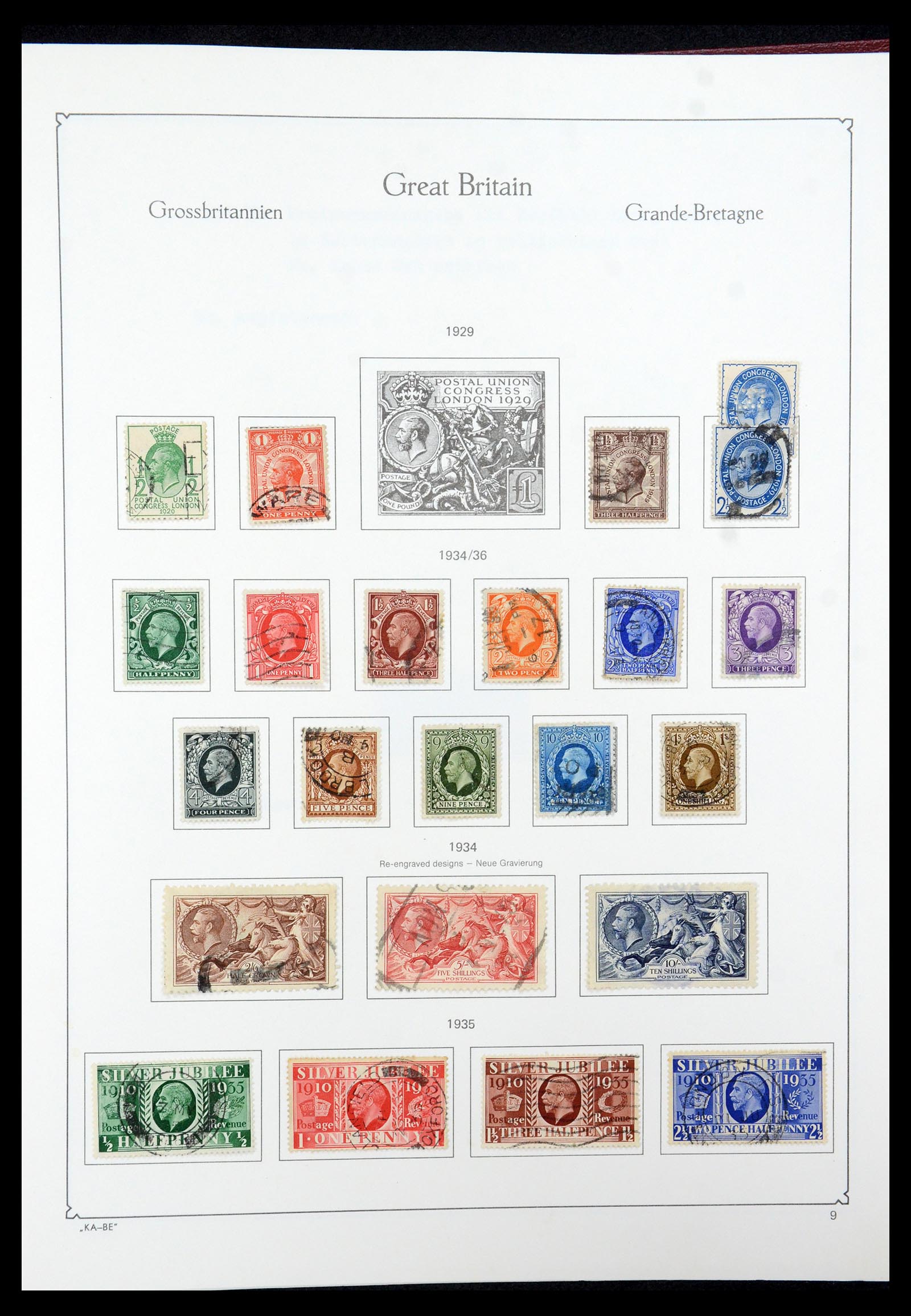 35674 010 - Postzegelverzameling 35674 Engeland 1840-2003.