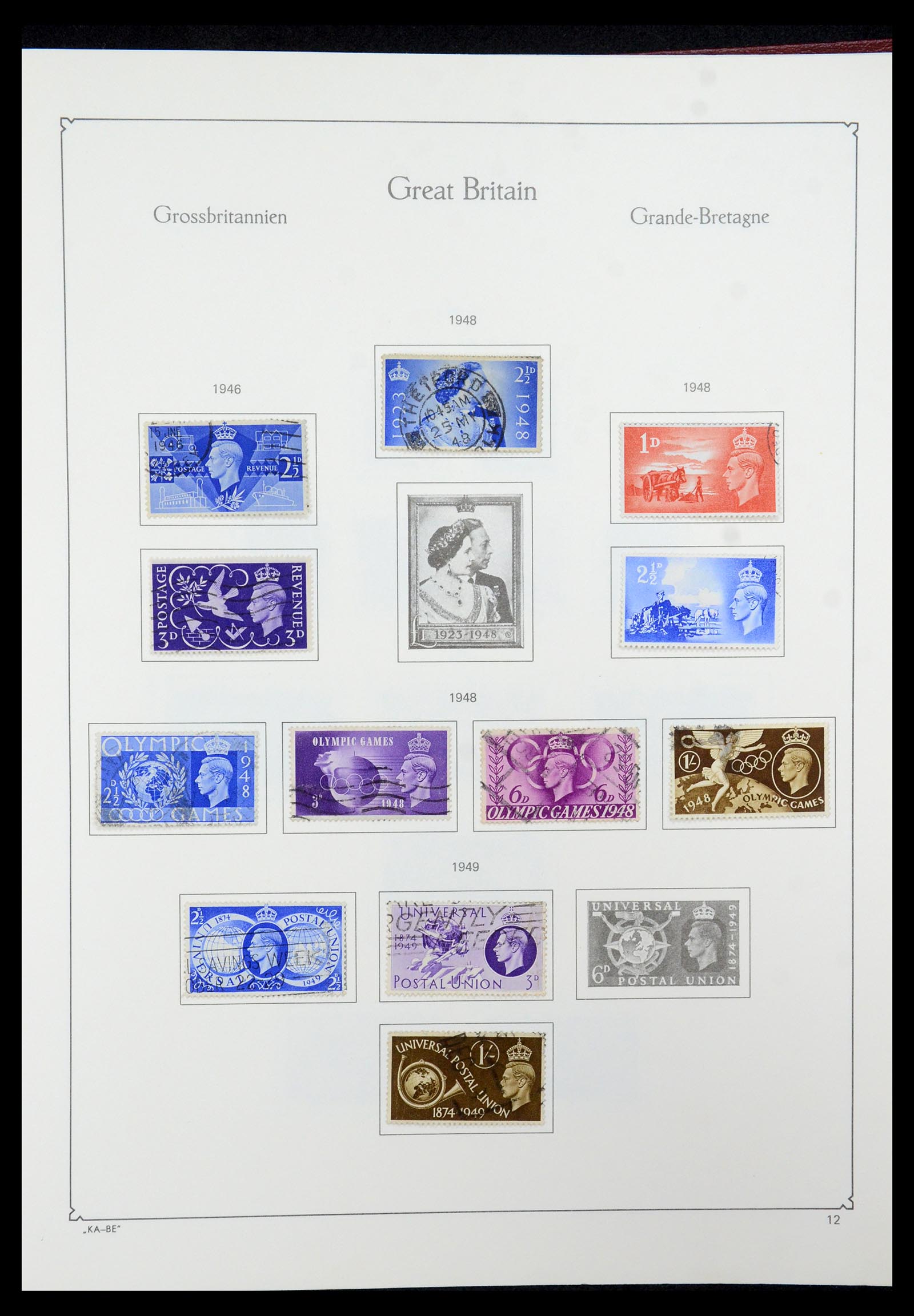 35674 016 - Postzegelverzameling 35674 Engeland 1840-2003.