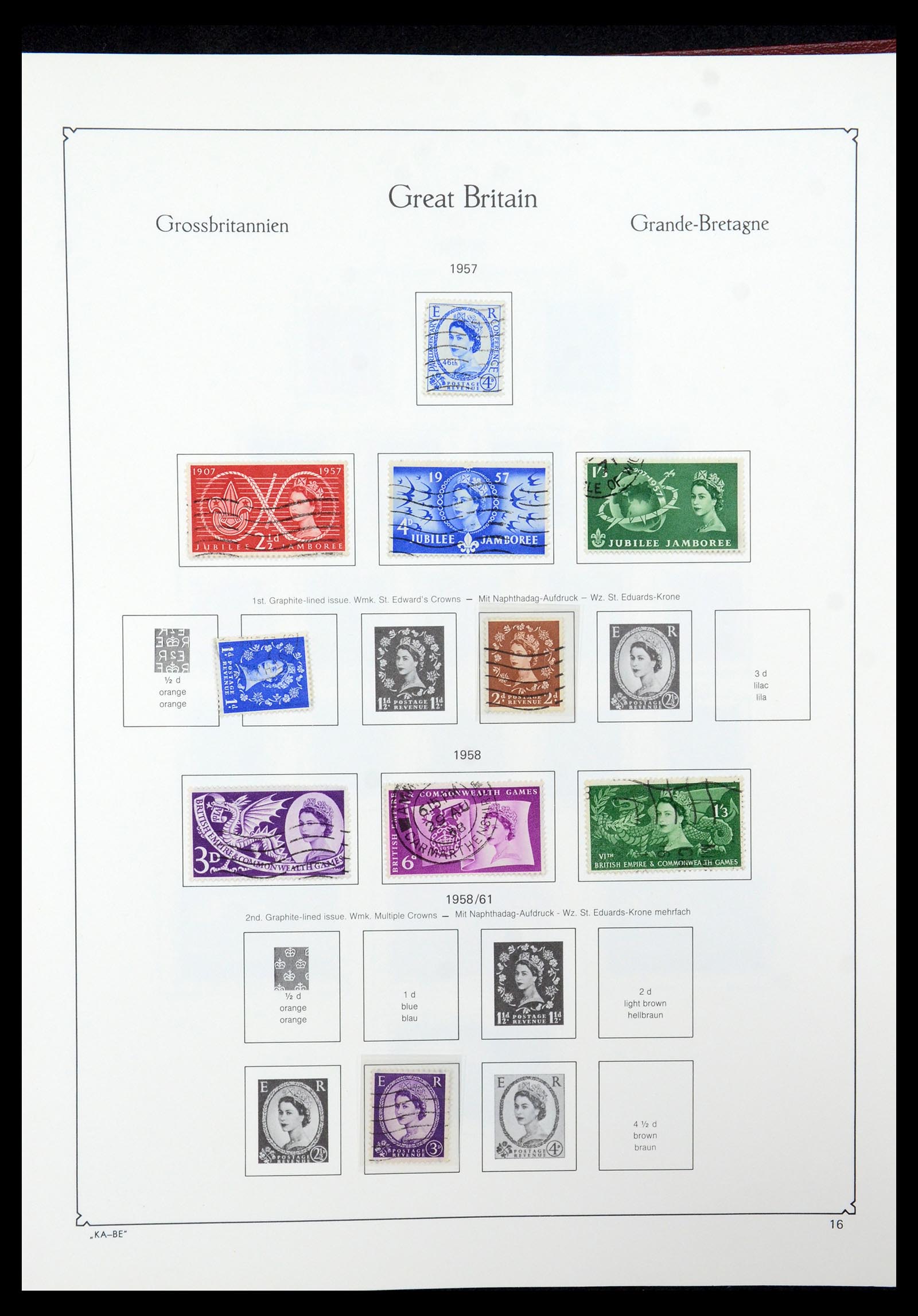 35674 023 - Stamp Collection 35674 Great Britain 1840-2003.