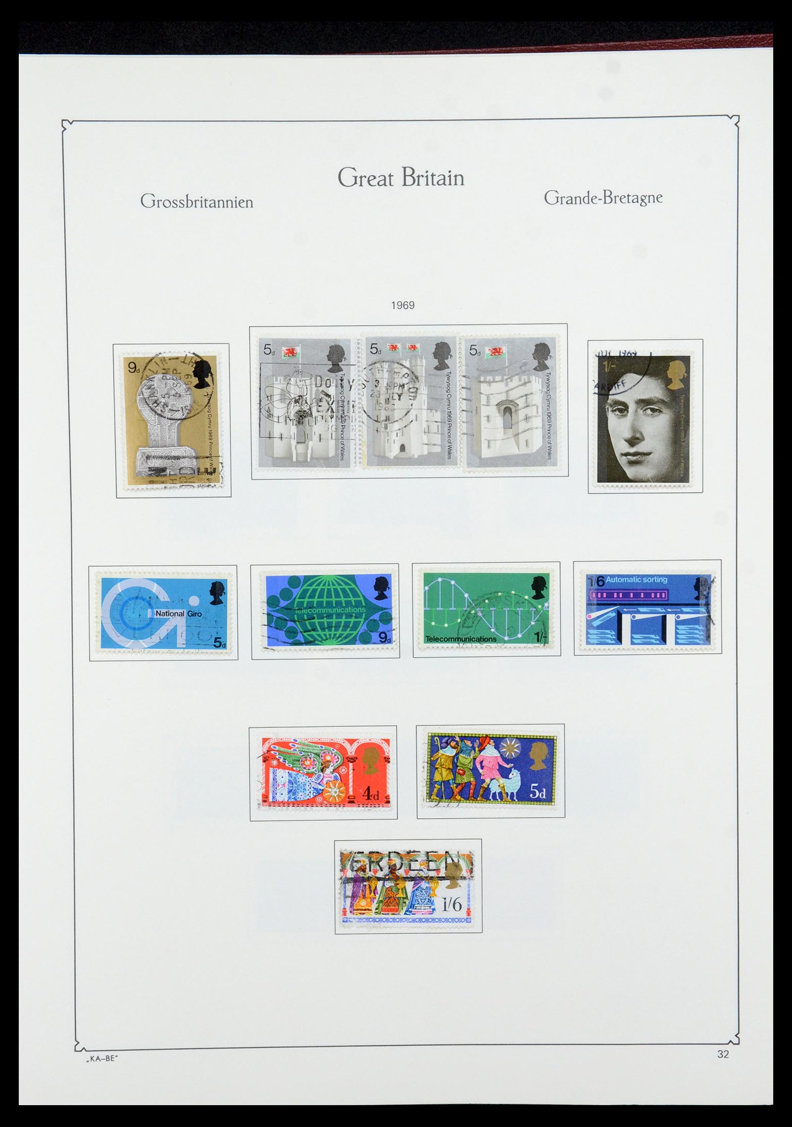 35674 044 - Postzegelverzameling 35674 Engeland 1840-2003.