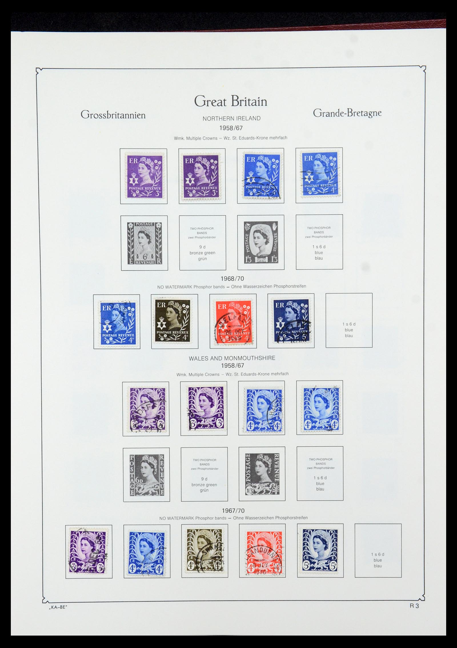 35674 050 - Postzegelverzameling 35674 Engeland 1840-2003.