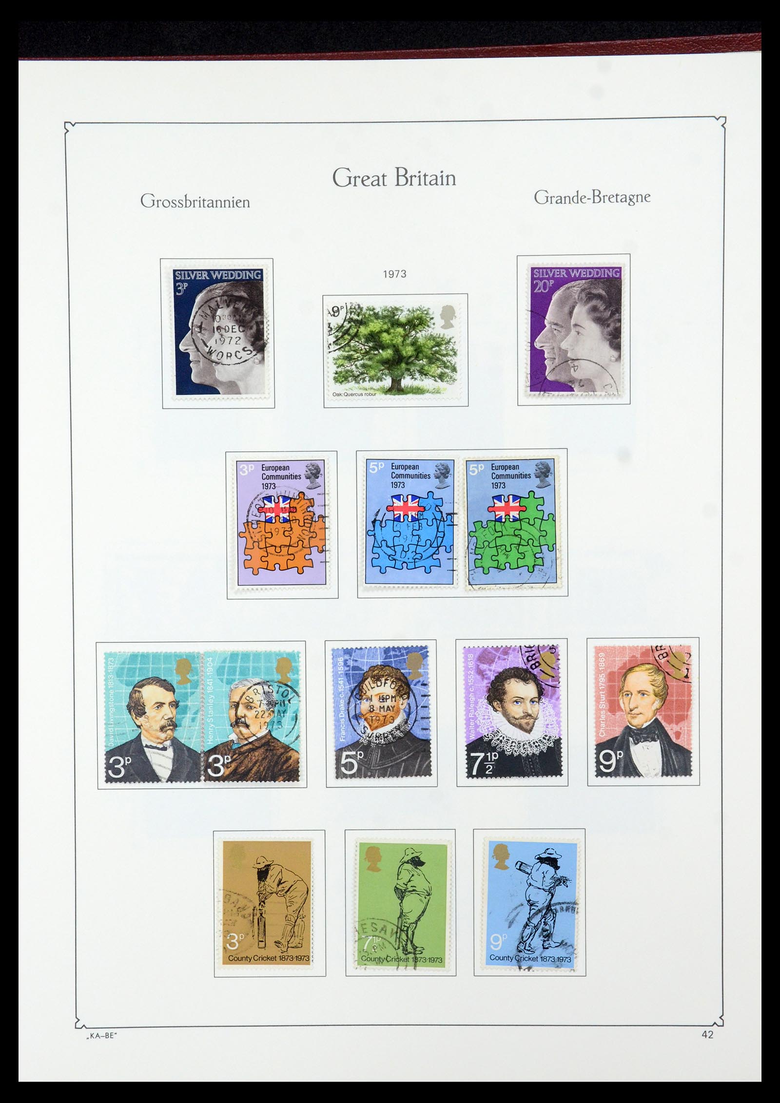 35674 059 - Postzegelverzameling 35674 Engeland 1840-2003.