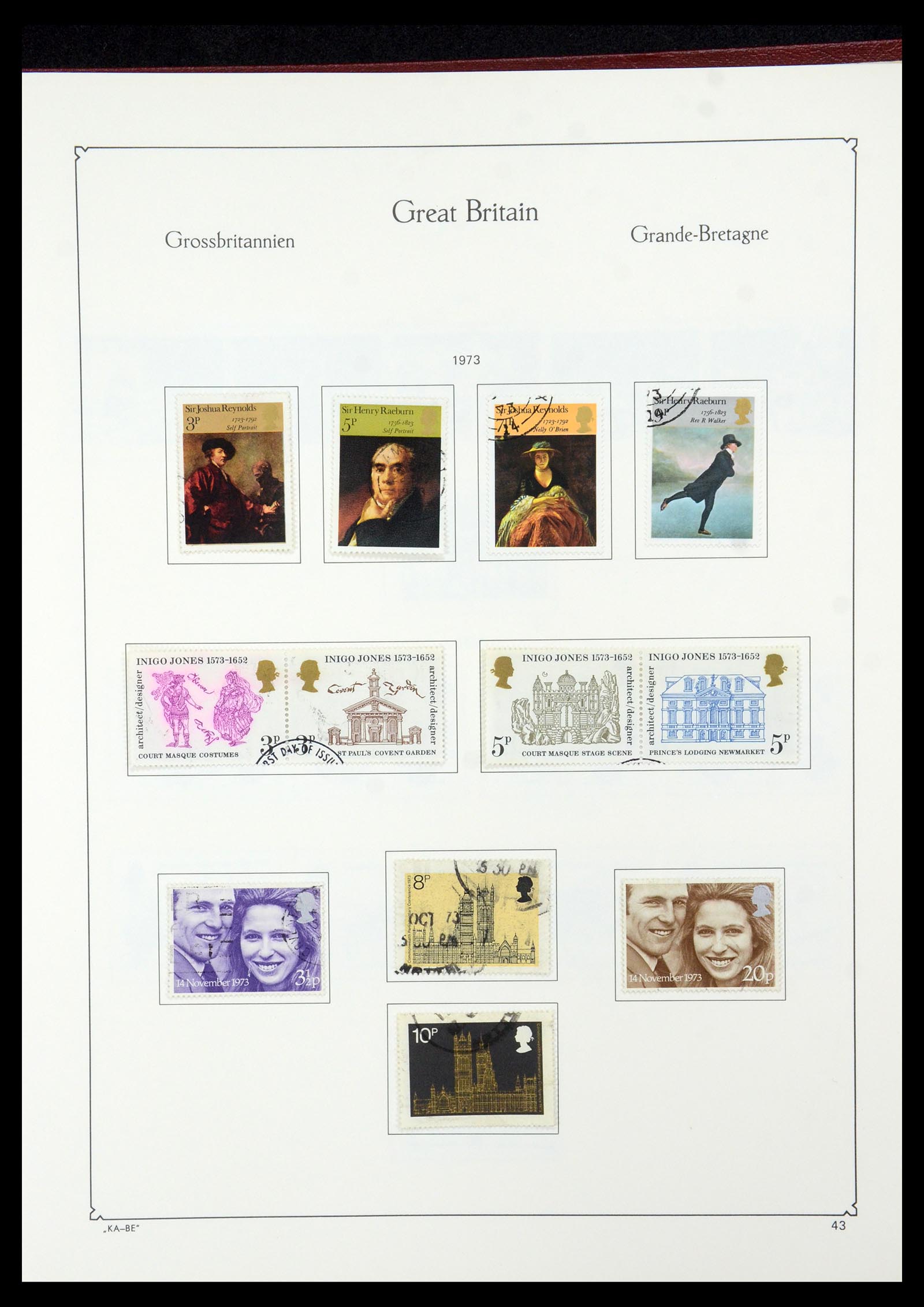 35674 060 - Postzegelverzameling 35674 Engeland 1840-2003.