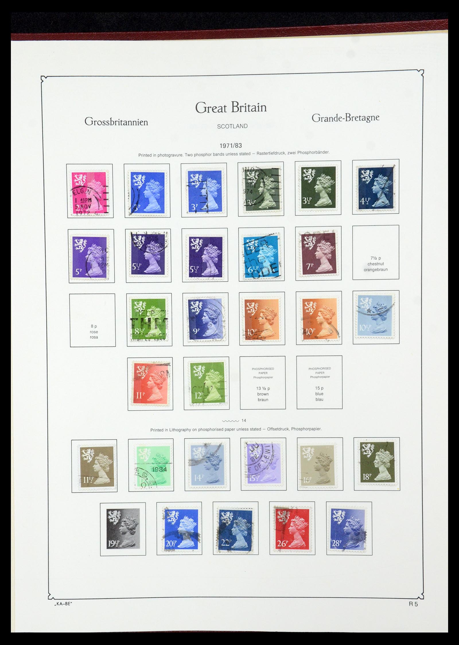 35674 086 - Stamp Collection 35674 Great Britain 1840-2003.