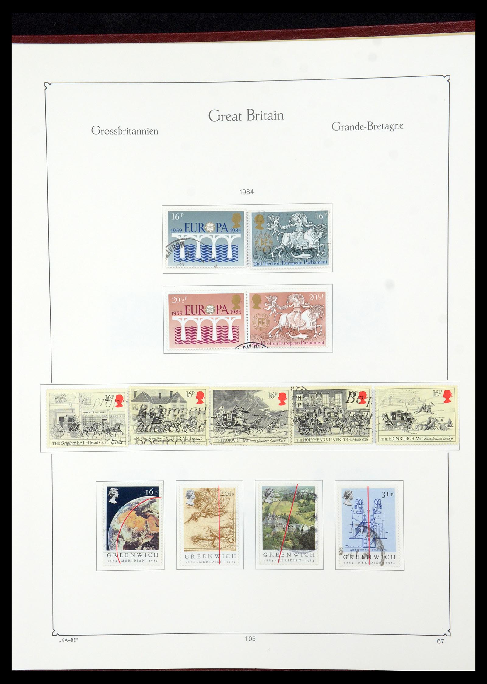 35674 090 - Stamp Collection 35674 Great Britain 1840-2003.
