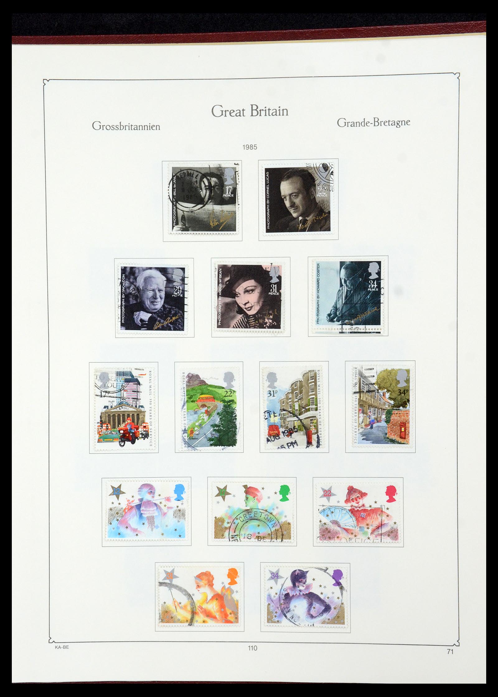 35674 096 - Stamp Collection 35674 Great Britain 1840-2003.