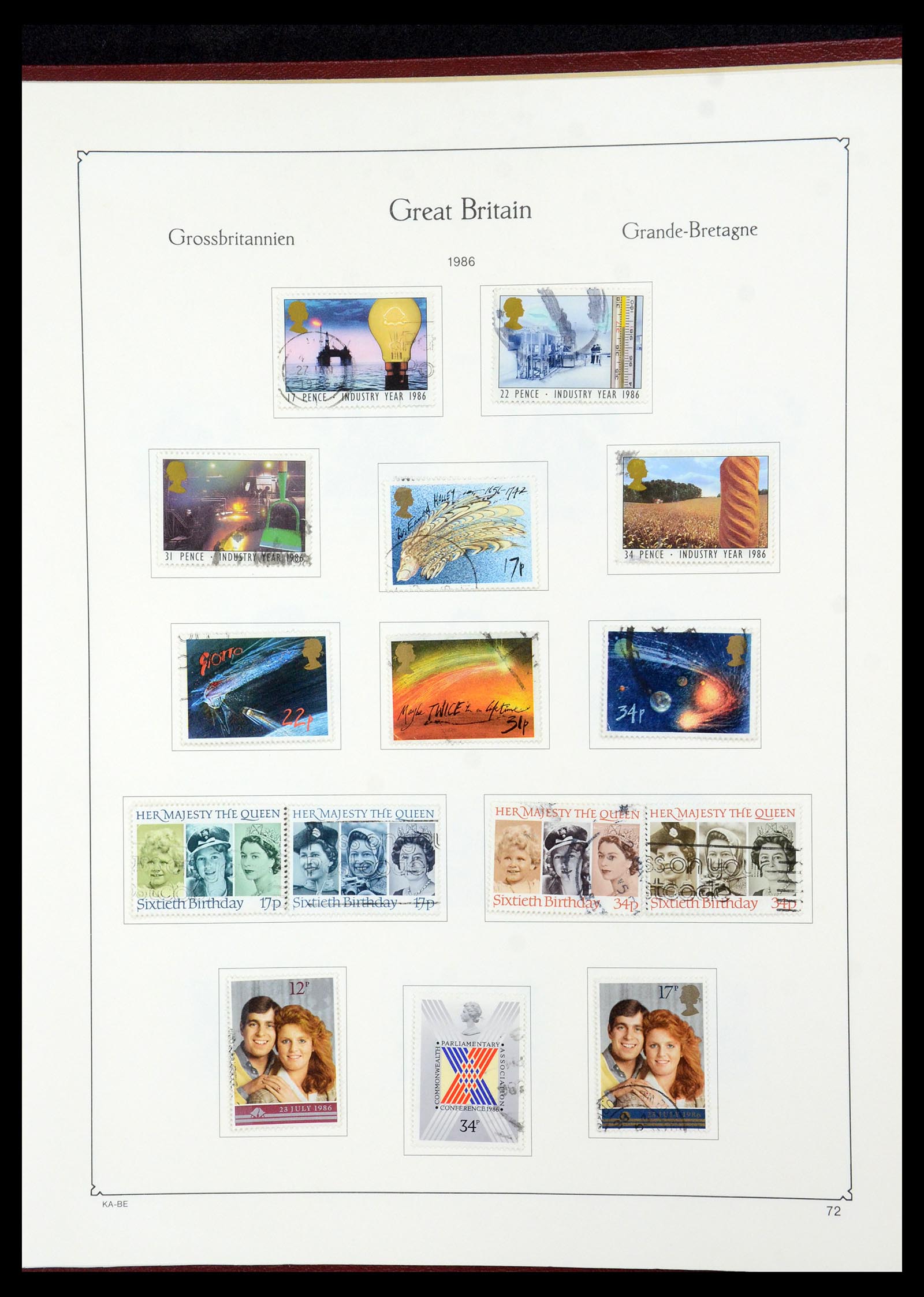 35674 097 - Stamp Collection 35674 Great Britain 1840-2003.