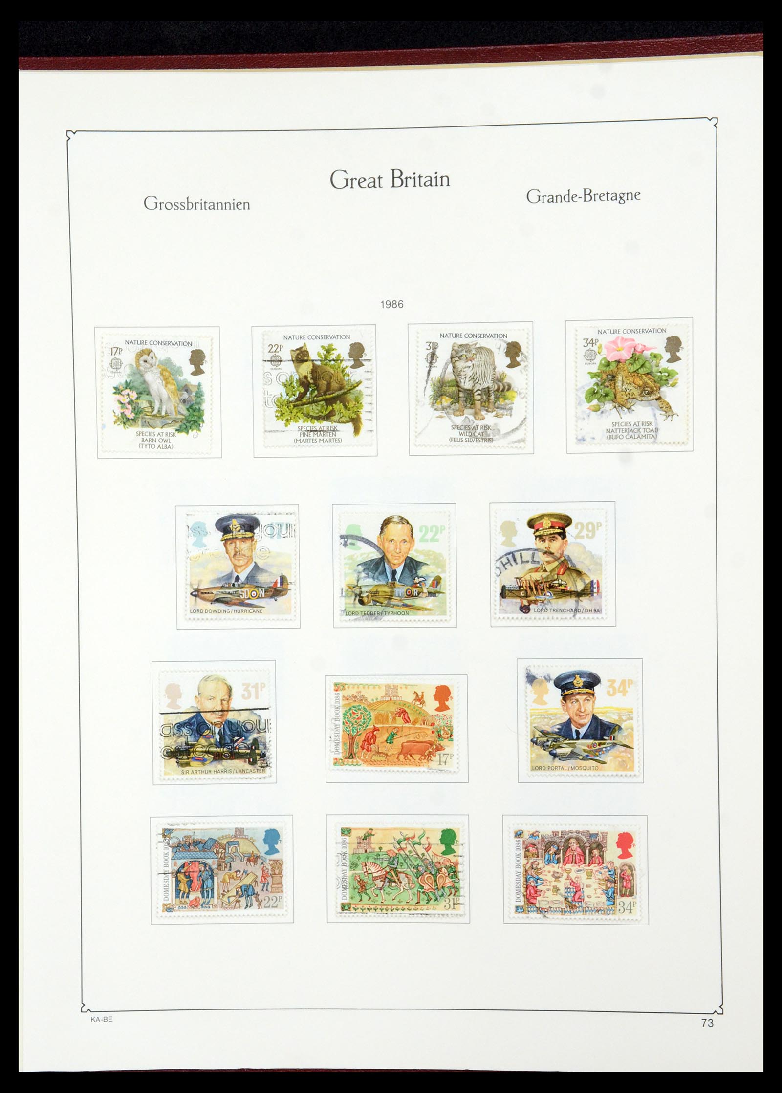 35674 098 - Stamp Collection 35674 Great Britain 1840-2003.