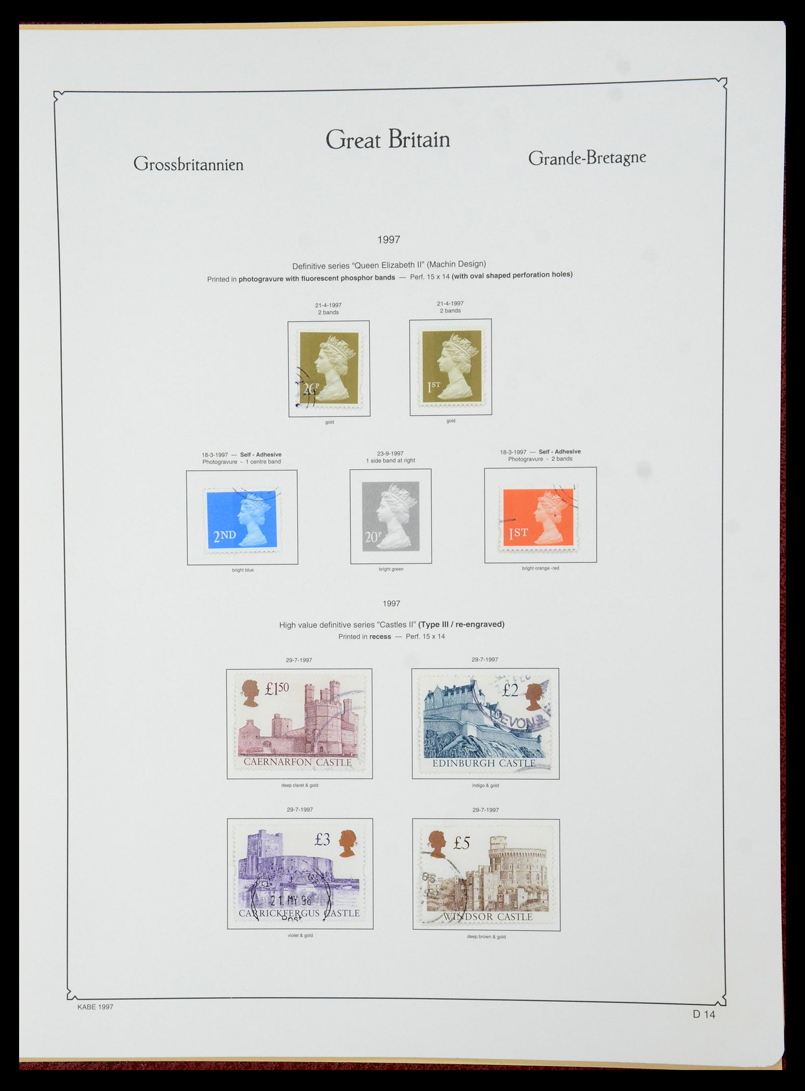 35674 193 - Stamp Collection 35674 Great Britain 1840-2003.
