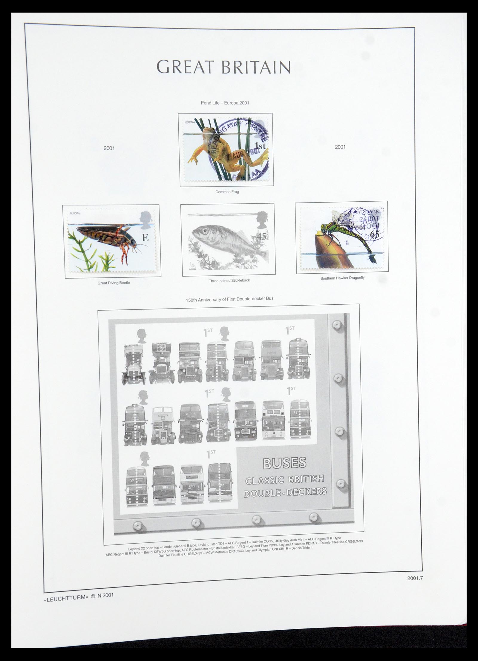 35674 221 - Postzegelverzameling 35674 Engeland 1840-2003.