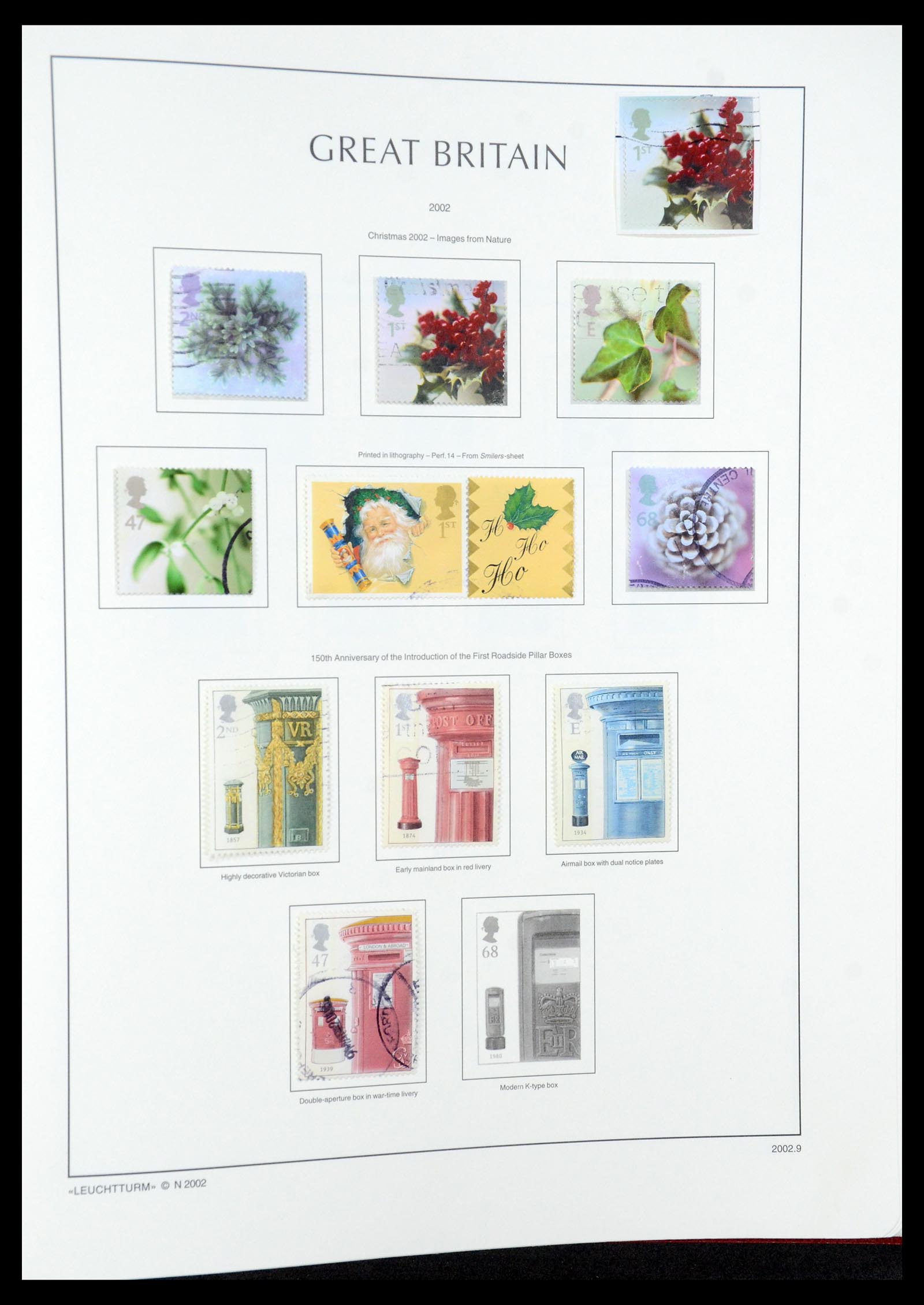 35674 230 - Postzegelverzameling 35674 Engeland 1840-2003.
