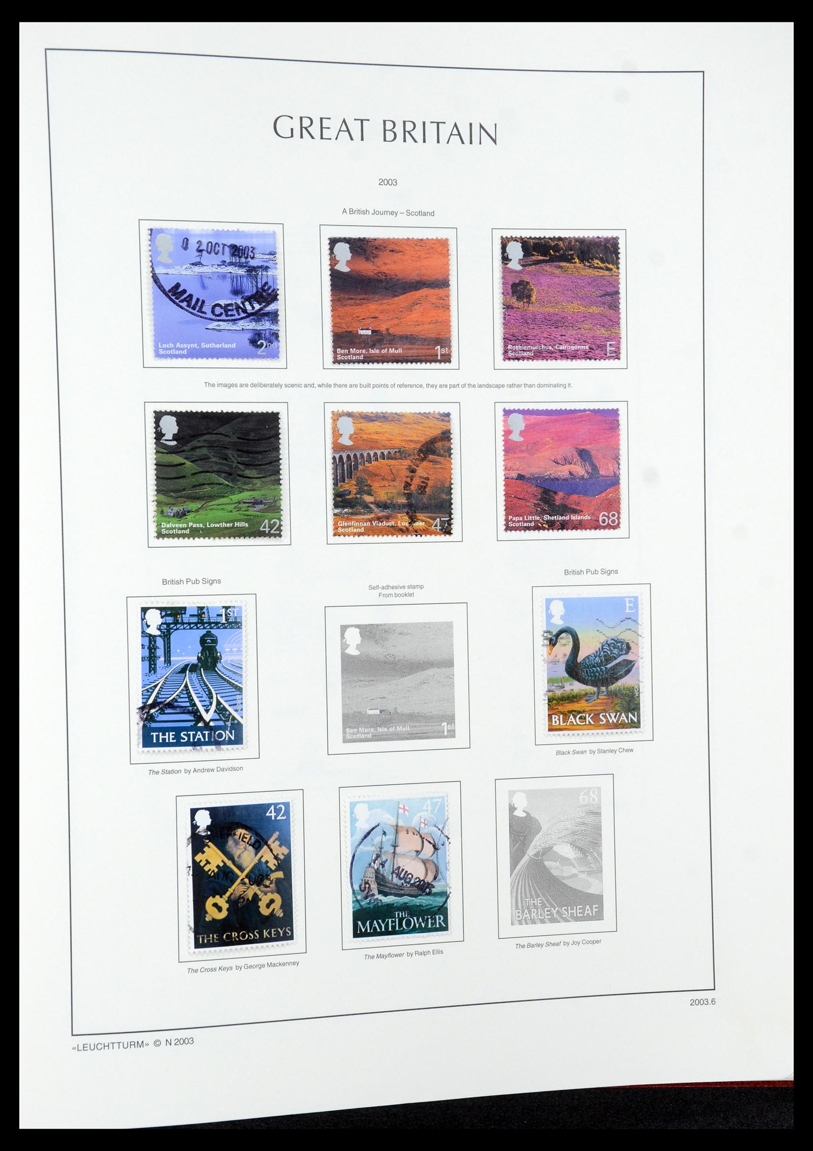 35674 236 - Postzegelverzameling 35674 Engeland 1840-2003.