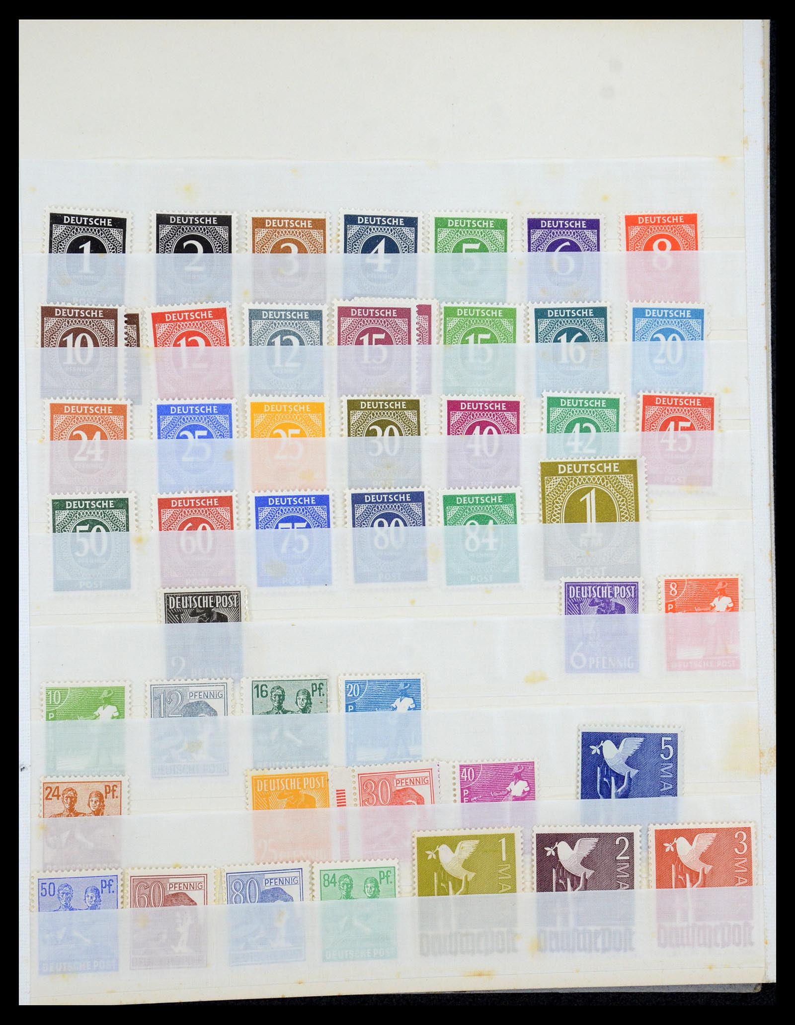 35675 001 - Postzegelverzameling 35675 Duitsland 1945-1985.