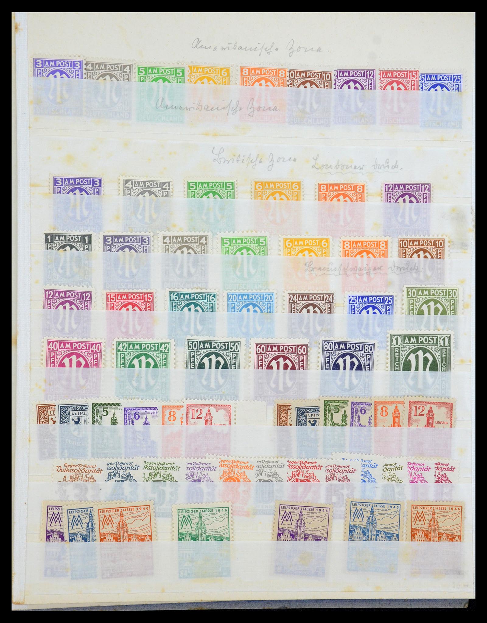 35675 002 - Stamp Collection 35675 Germany 1945-1985.