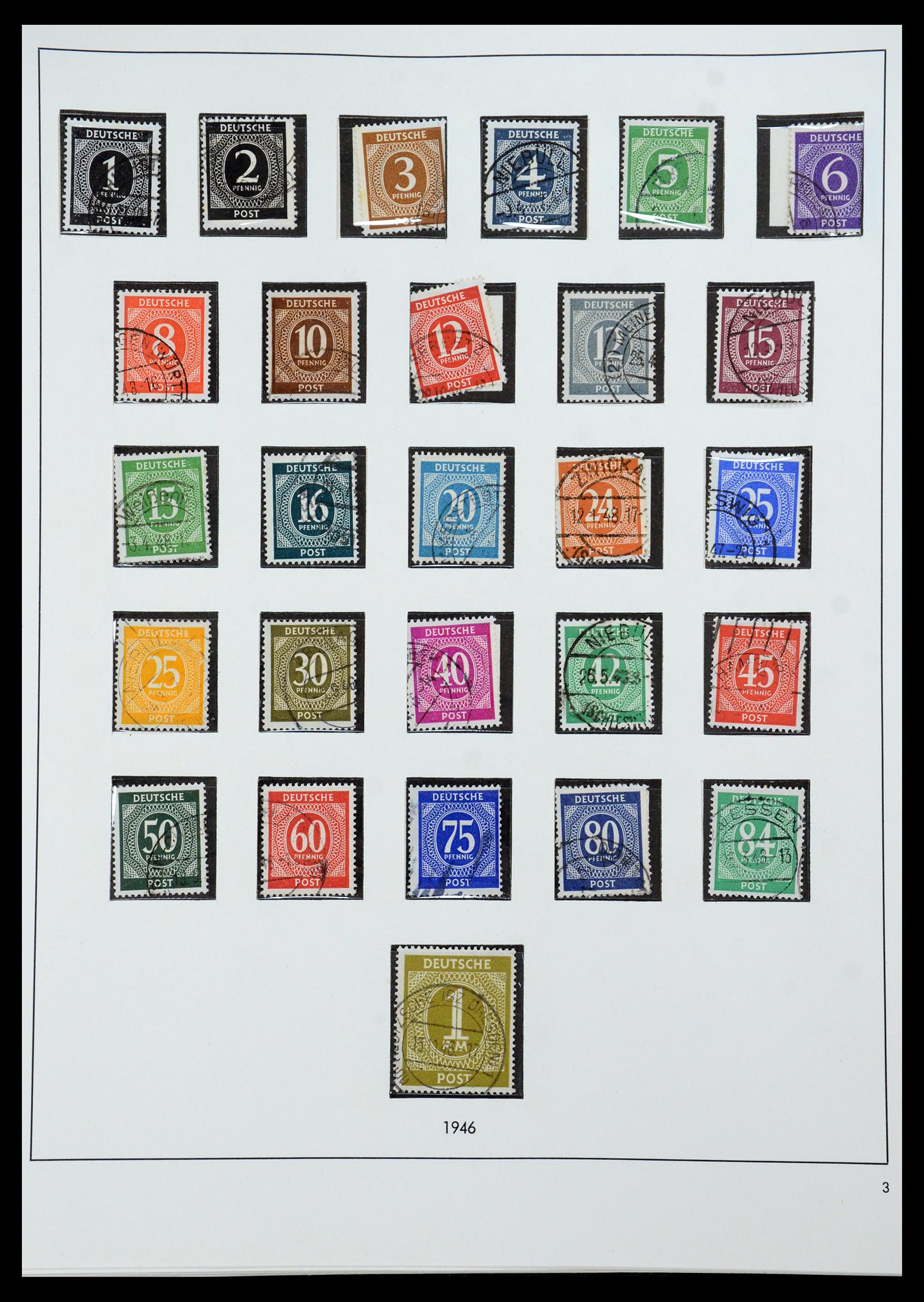 35675 010 - Postzegelverzameling 35675 Duitsland 1945-1985.