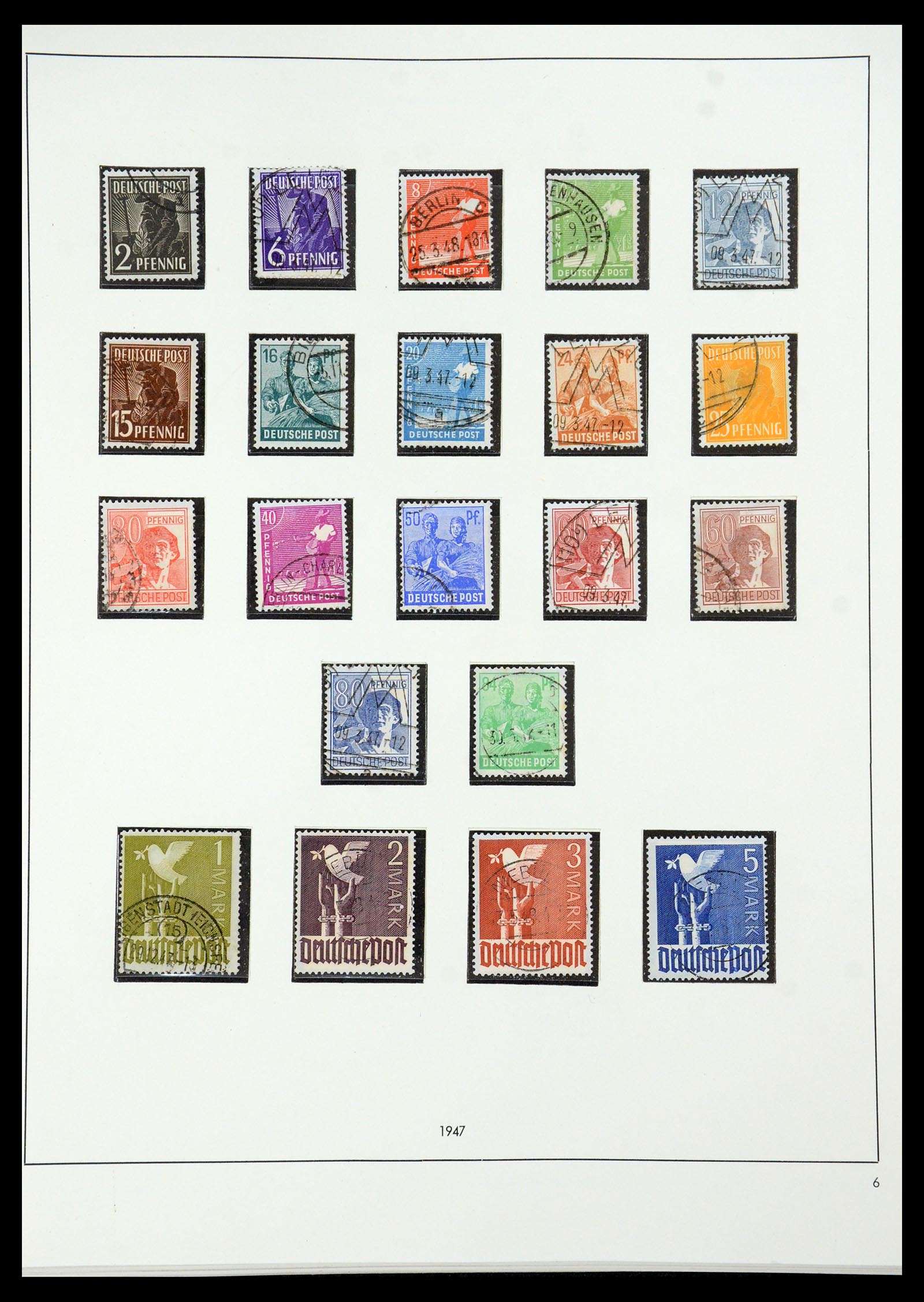 35675 013 - Stamp Collection 35675 Germany 1945-1985.