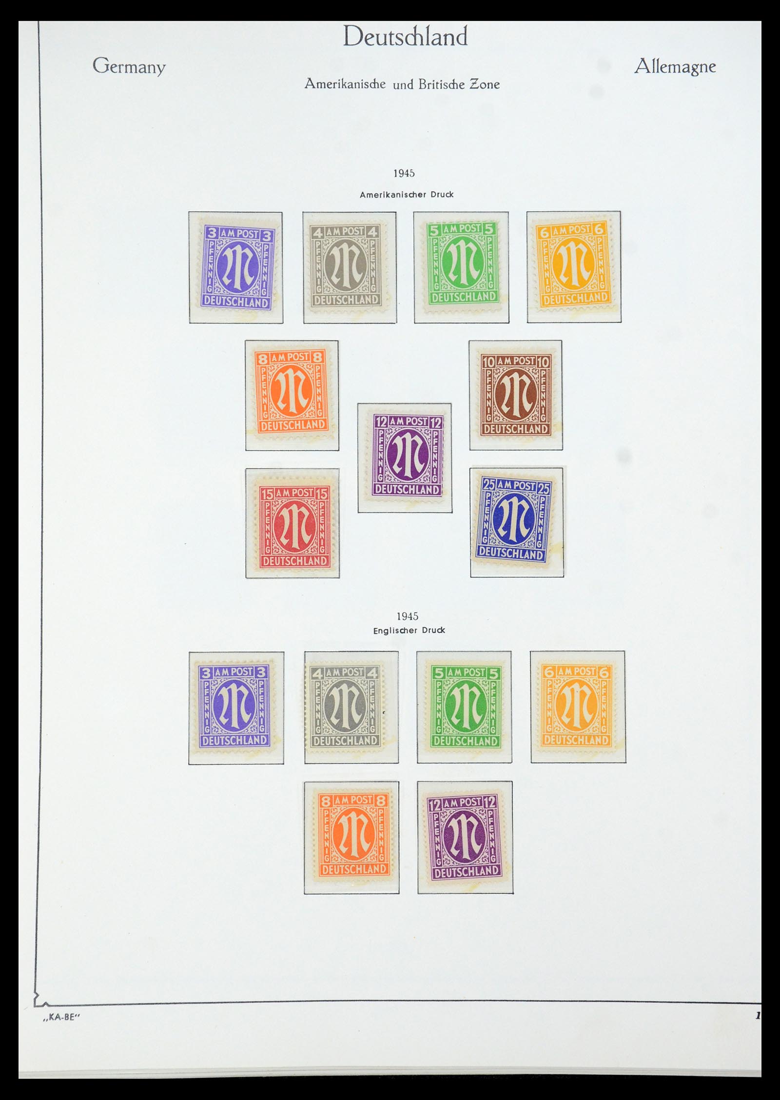 35675 014 - Postzegelverzameling 35675 Duitsland 1945-1985.