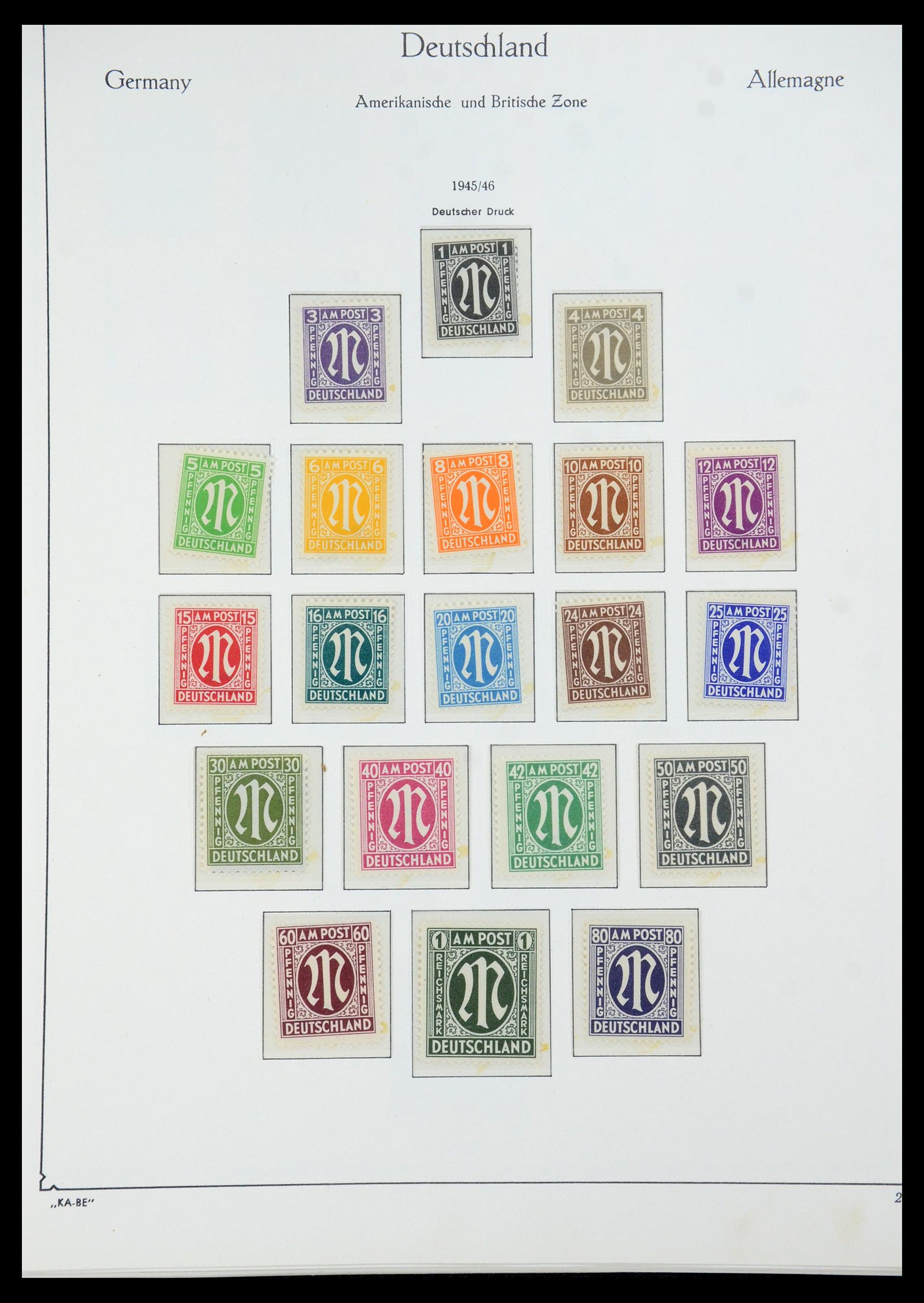 35675 016 - Postzegelverzameling 35675 Duitsland 1945-1985.