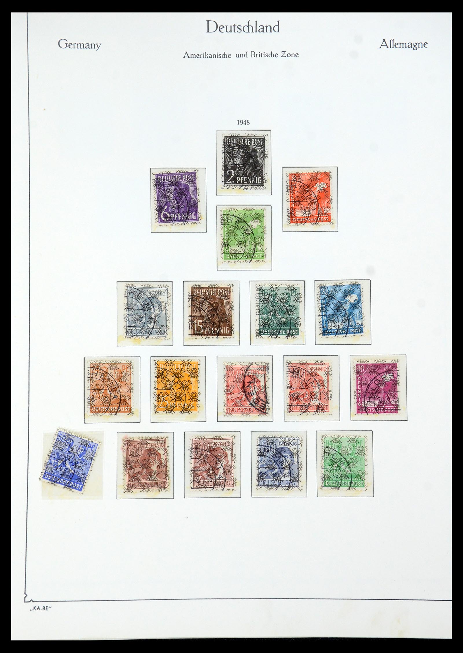 35675 020 - Stamp Collection 35675 Germany 1945-1985.