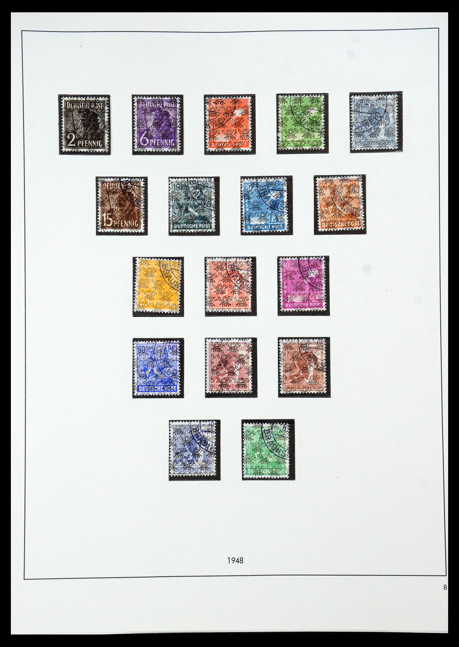 35675 021 - Stamp Collection 35675 Germany 1945-1985.