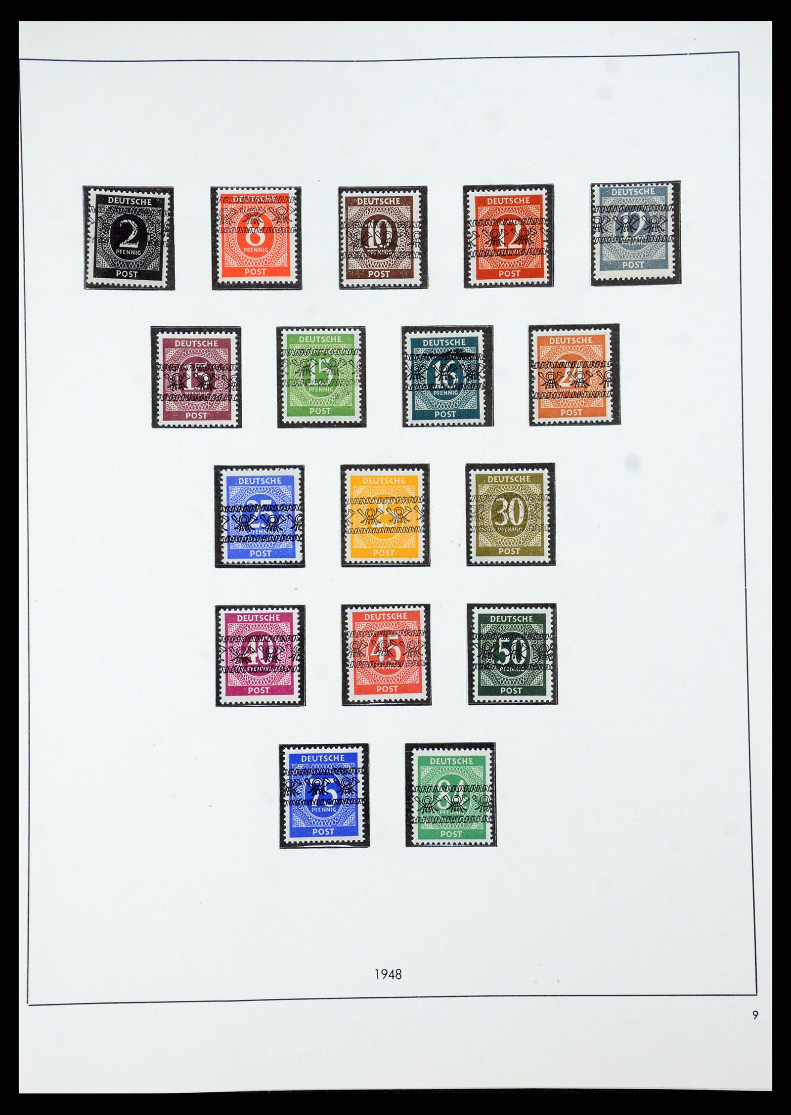 35675 022 - Postzegelverzameling 35675 Duitsland 1945-1985.