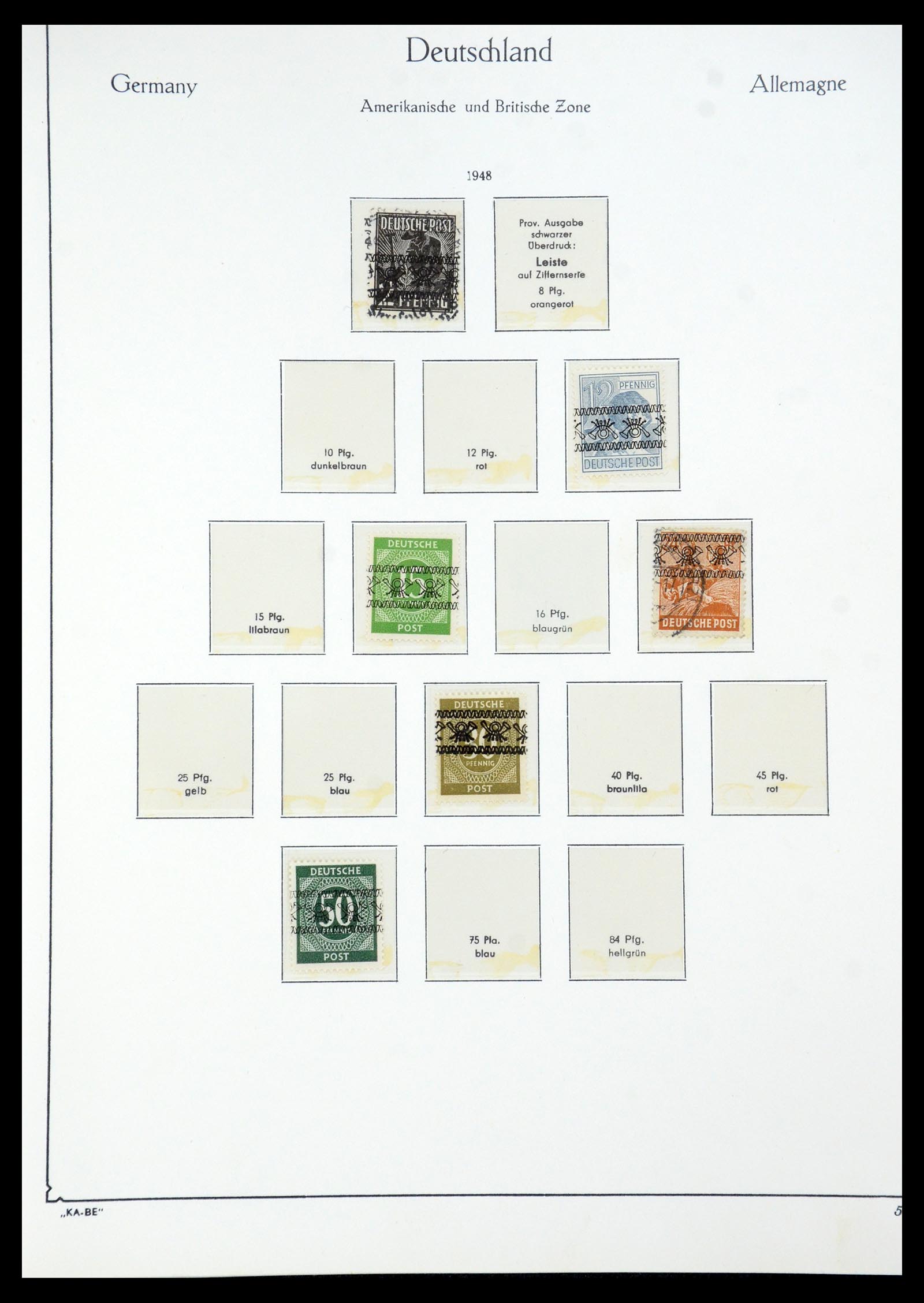 35675 023 - Stamp Collection 35675 Germany 1945-1985.